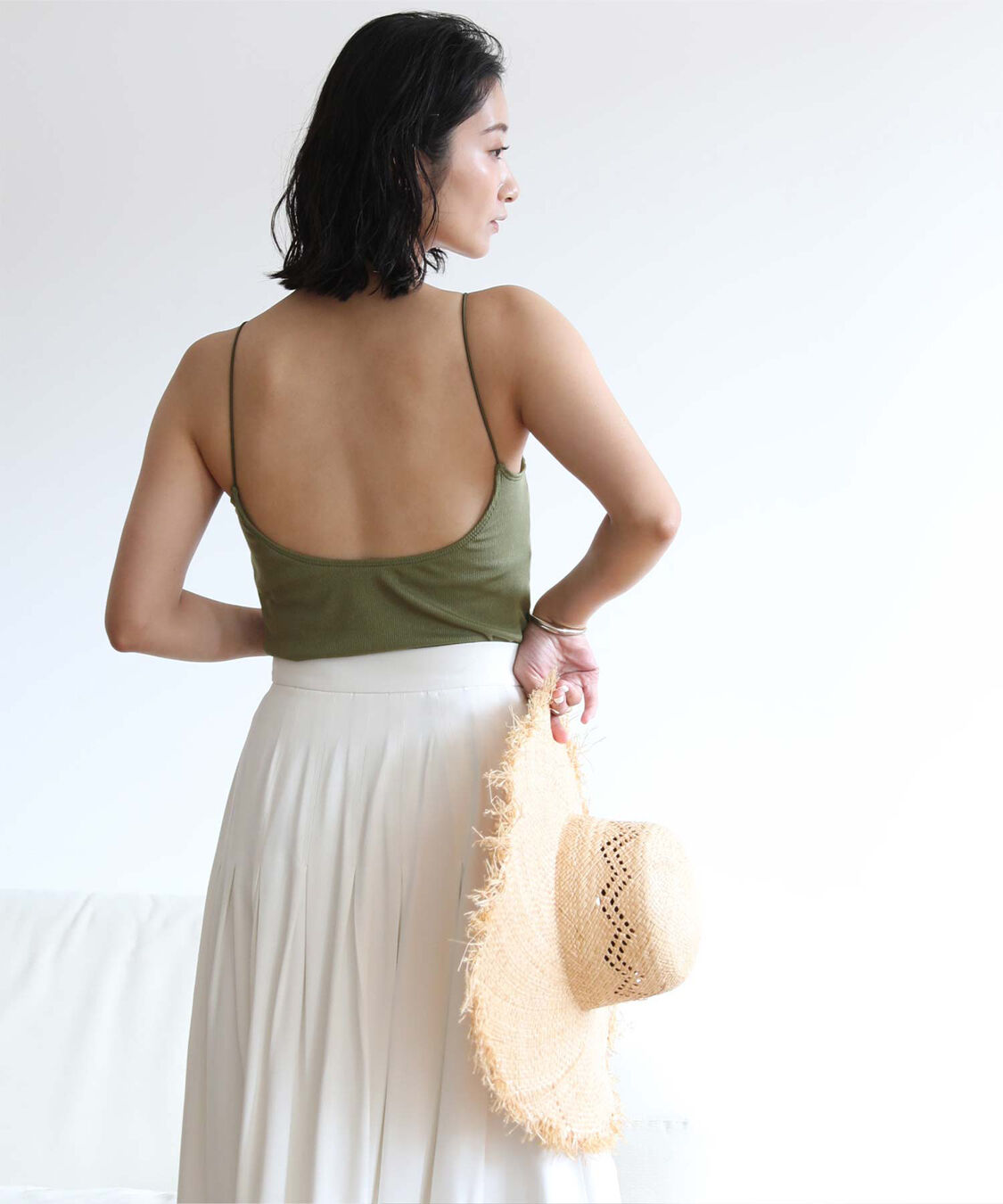 ur's「カップ付シンプルキャミソール/水陸両用」|キャミソール|