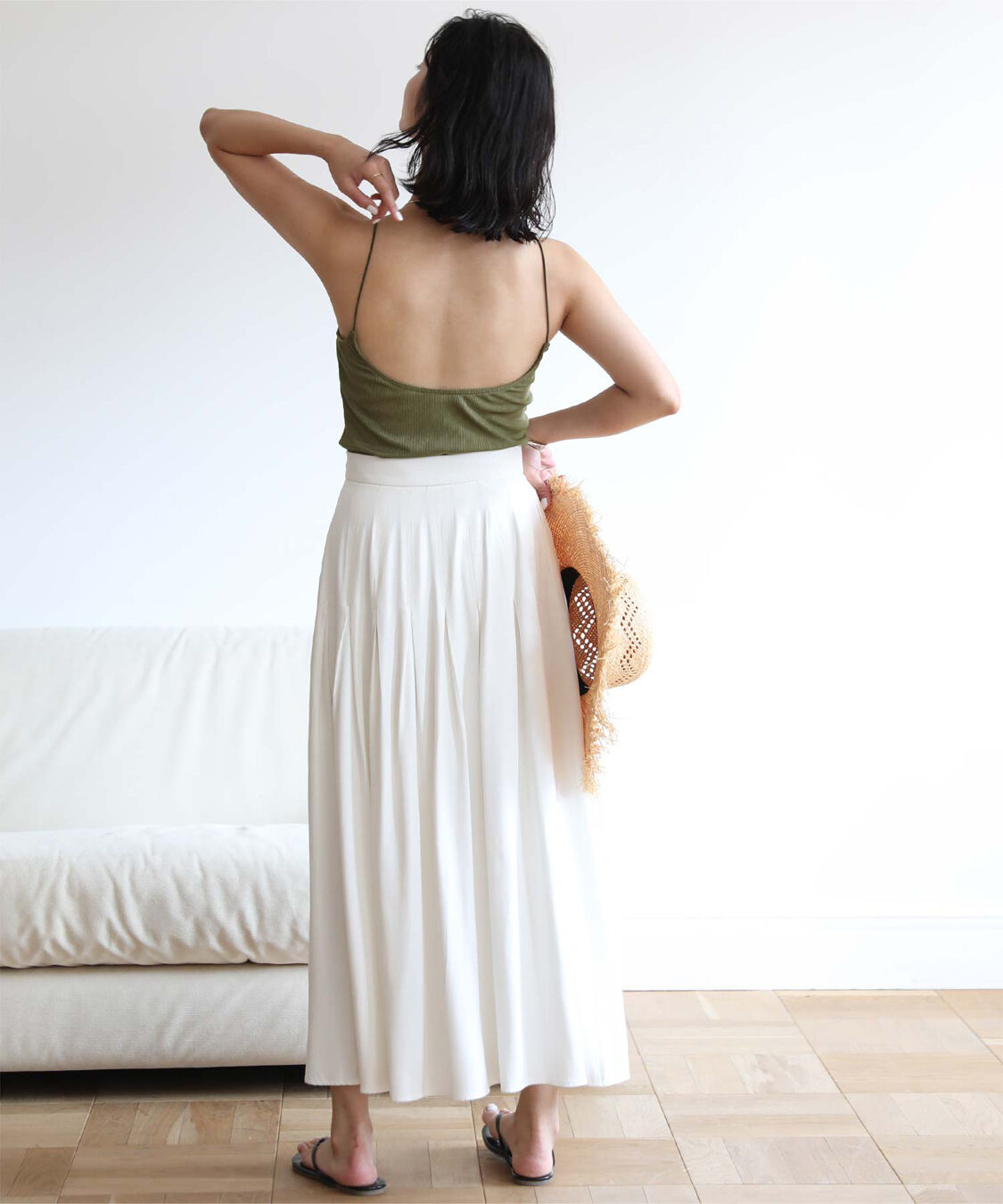 ur's「カップ付シンプルキャミソール/水陸両用」|キャミソール|