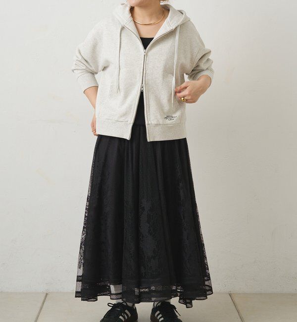  「【手洗い可能】成形レース スカート」|スカート|