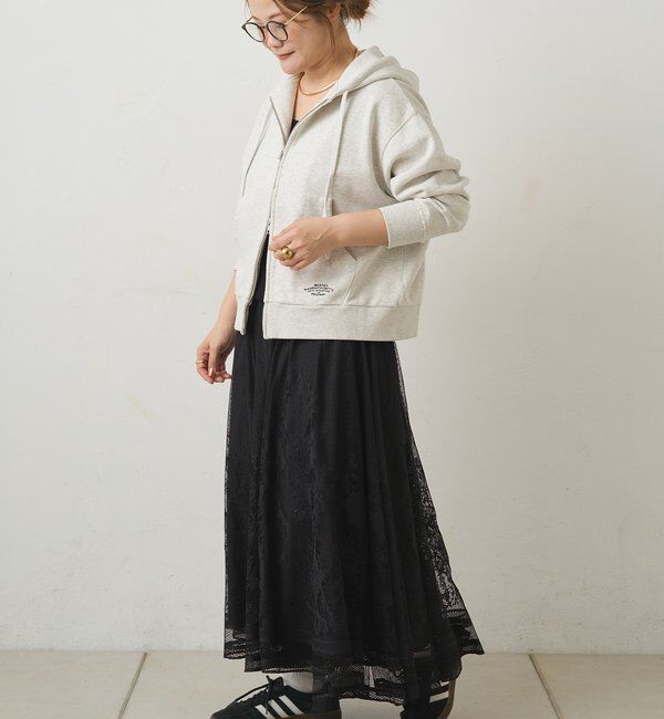  「【手洗い可能】成形レース スカート」|スカート|