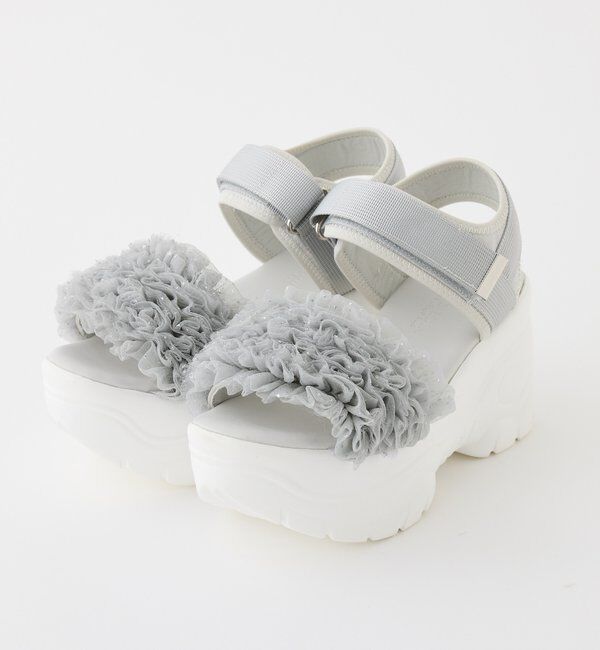  「チュールフリル厚底スポサン」|その他|