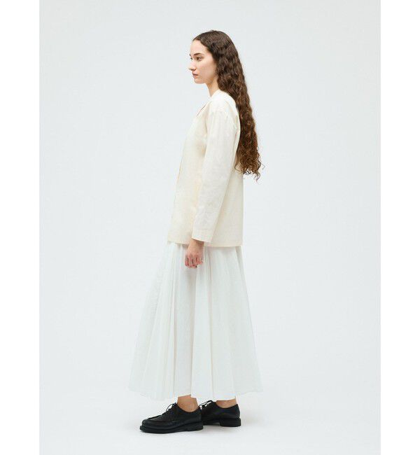 mizuiro ind「mizuiro ind シャツカーディガン」|カーディガン|