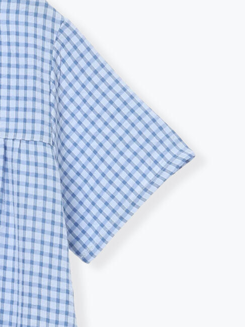 Samansa Mos2 Lagom「【140・150】チェック柄ティアードワンピース」|ワンピース|