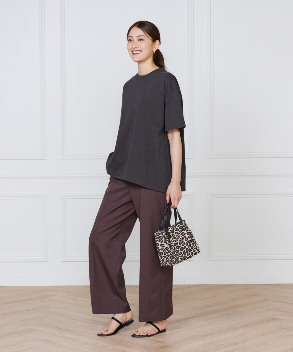 DAY by DAY it&rsquo;s international「アニマル柄ツマミハンドル2WAYミニトートバッグ《COOCO/クーコ》」|トートバッグ|