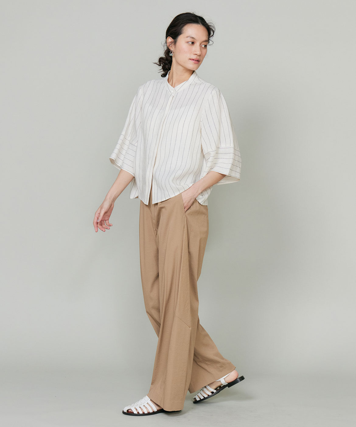 INED「《大きいサイズ》バレルパンツ」|その他|