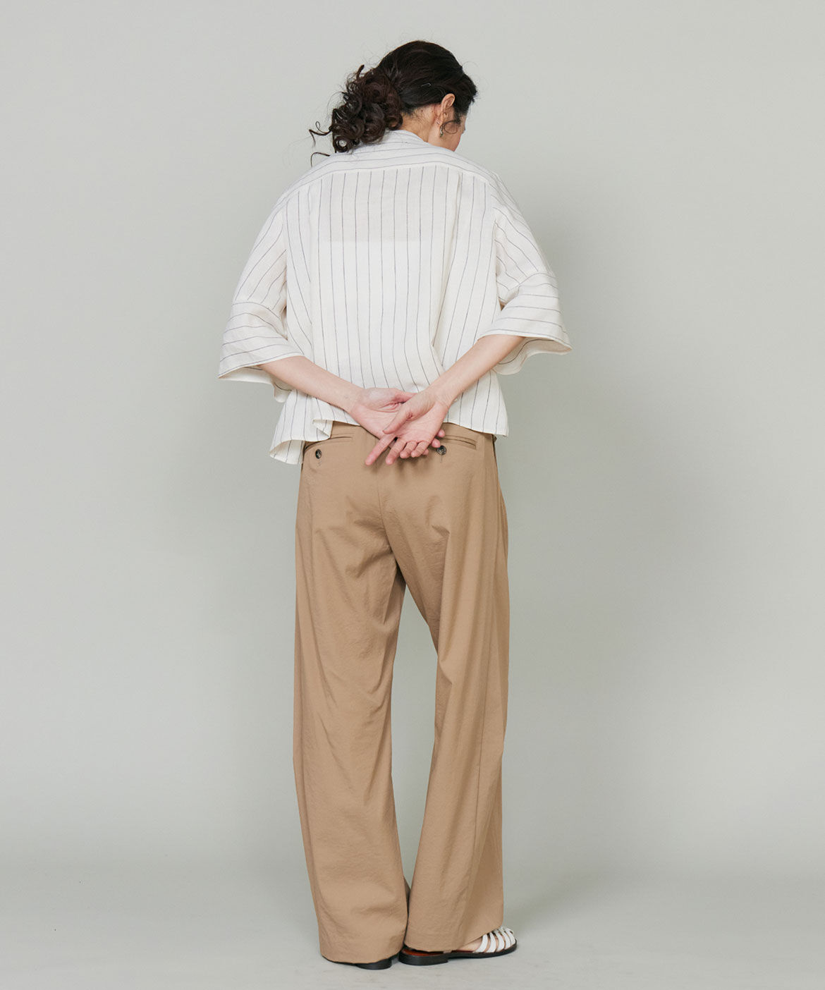 INED「《大きいサイズ》バレルパンツ」|その他|