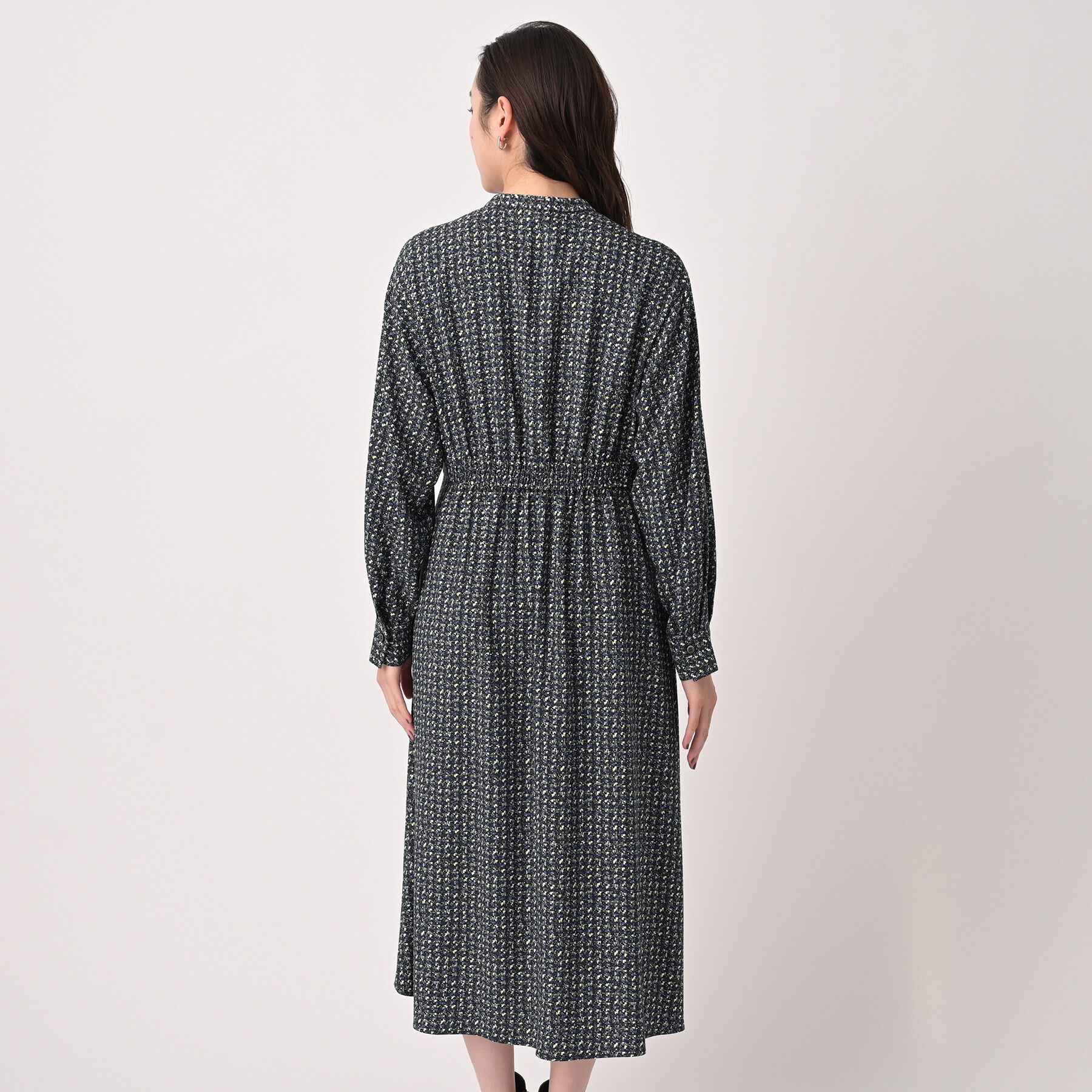 UNTITLED「【洗える/きれいめ】クラシカルツイードワンピース」|ワンピース|