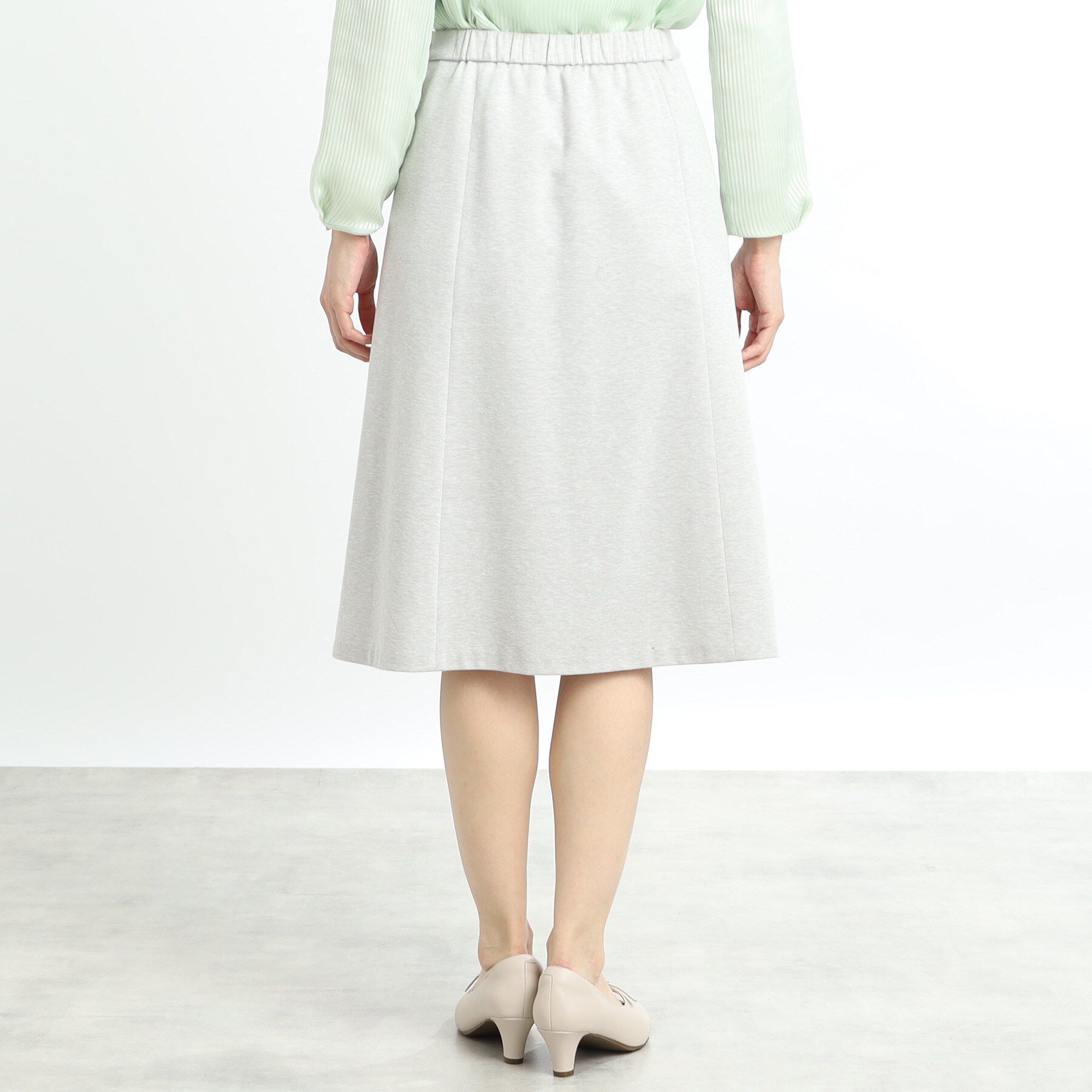 Reflect「【匠シリーズ／洗える】ソフトフレアスカート」|スカート|