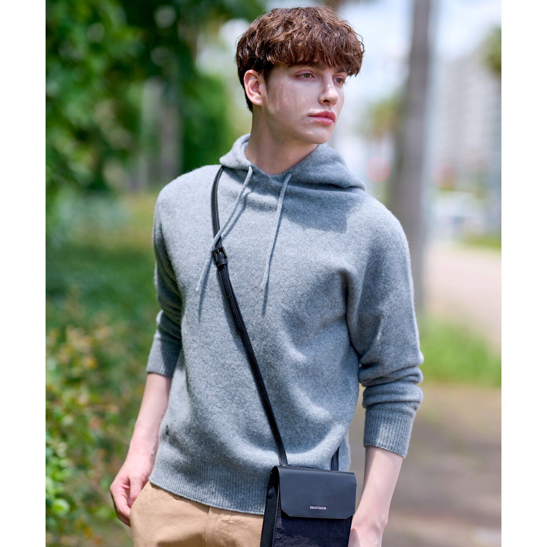 DRESSTERIOR「ホールガーメント ニットパーカ」|ニット・セーター|