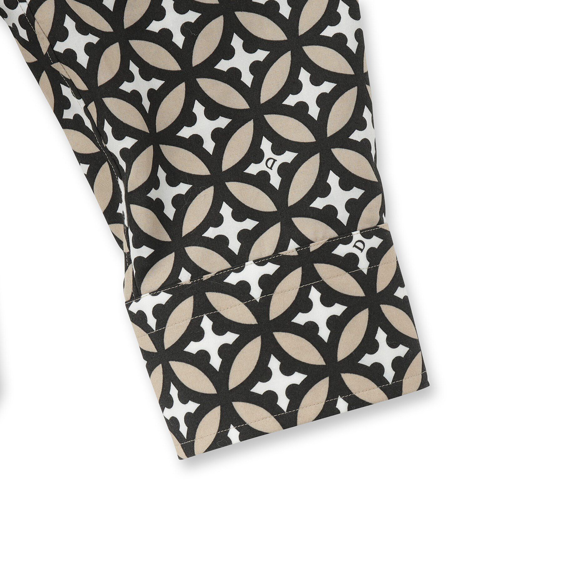 DRESSTERIOR「オーバーラップサークル クレリックシャツ」|シャツ・ブラウス|