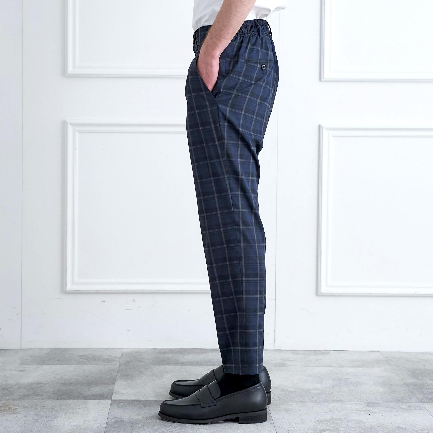 DRESSTERIOR「【セットアップ可/ウォッシャブル】DotAir チェック SET UP パンツ」|その他|