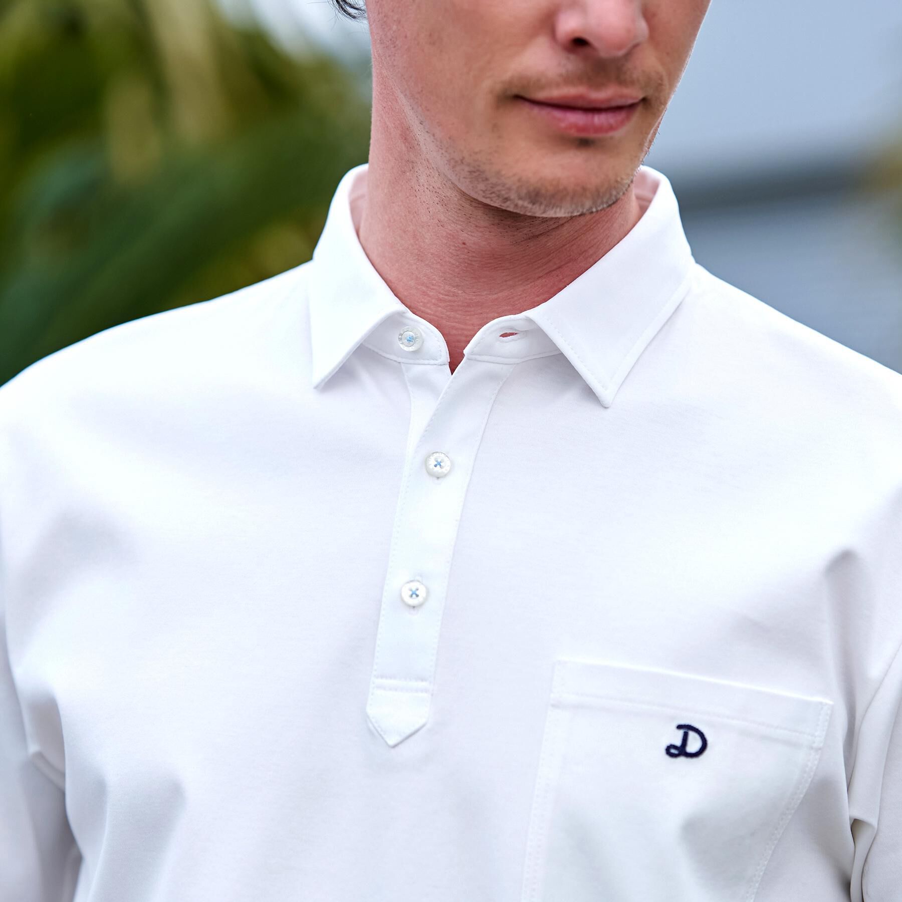 DRESSTERIOR「【接触冷感/抗菌防臭/消臭/Safari5月号掲載】ICE CLEAR COTTON オーバーフィッ」|ポロシャツ|