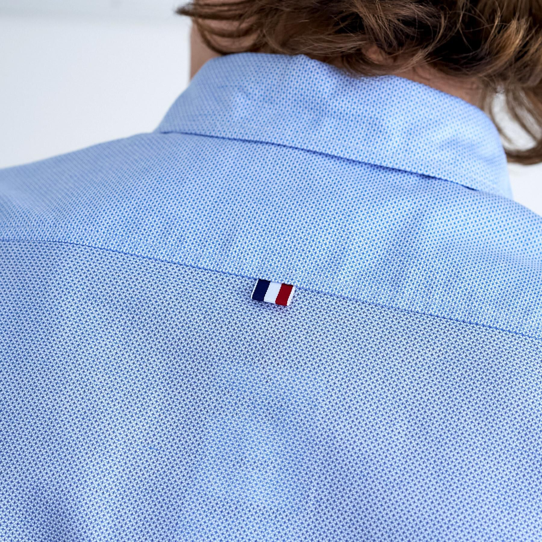 DRESSTERIOR「メッシュエアー ハーフスリーブシャツ」|シャツ・ブラウス|