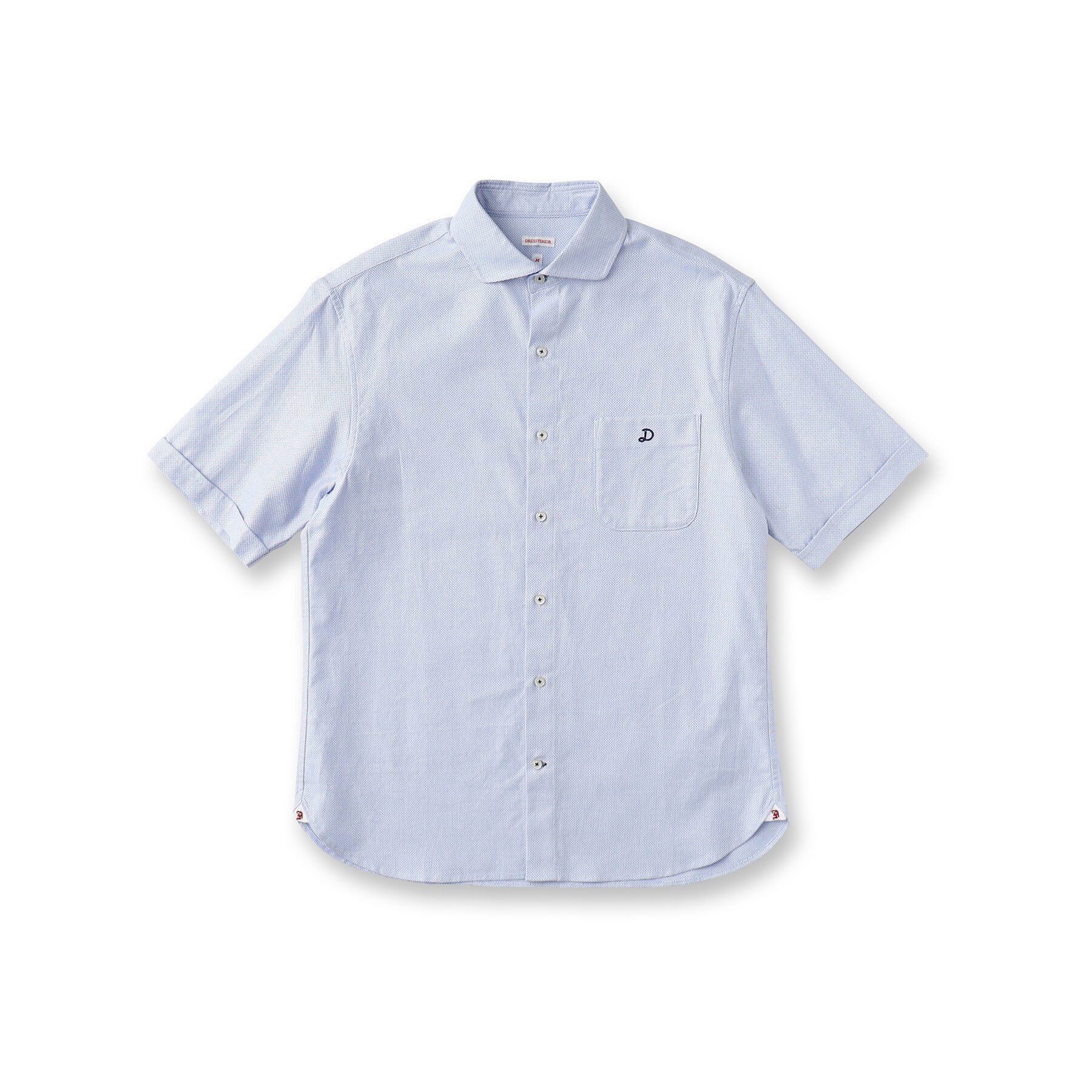 DRESSTERIOR「メッシュエアー ハーフスリーブシャツ」|シャツ・ブラウス|