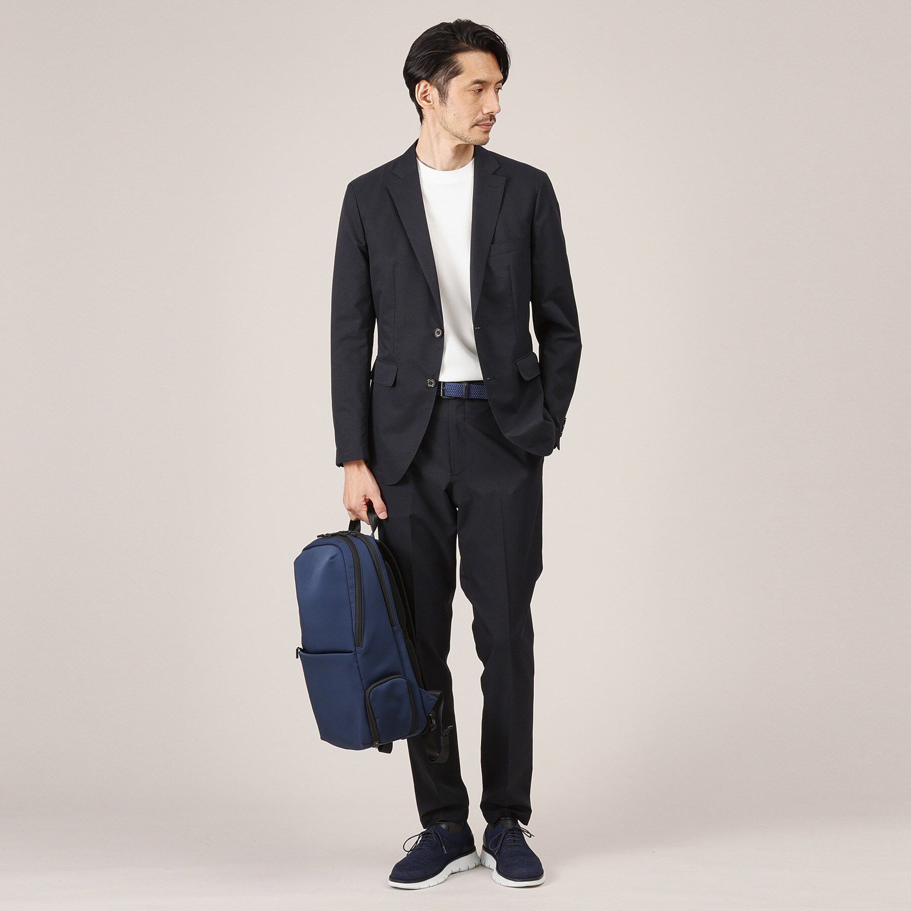 TAKEO KIKUCHI「【抗菌防臭】COOL DOTS（R）ドビープリント ジャケット」|テーラードジャケット|