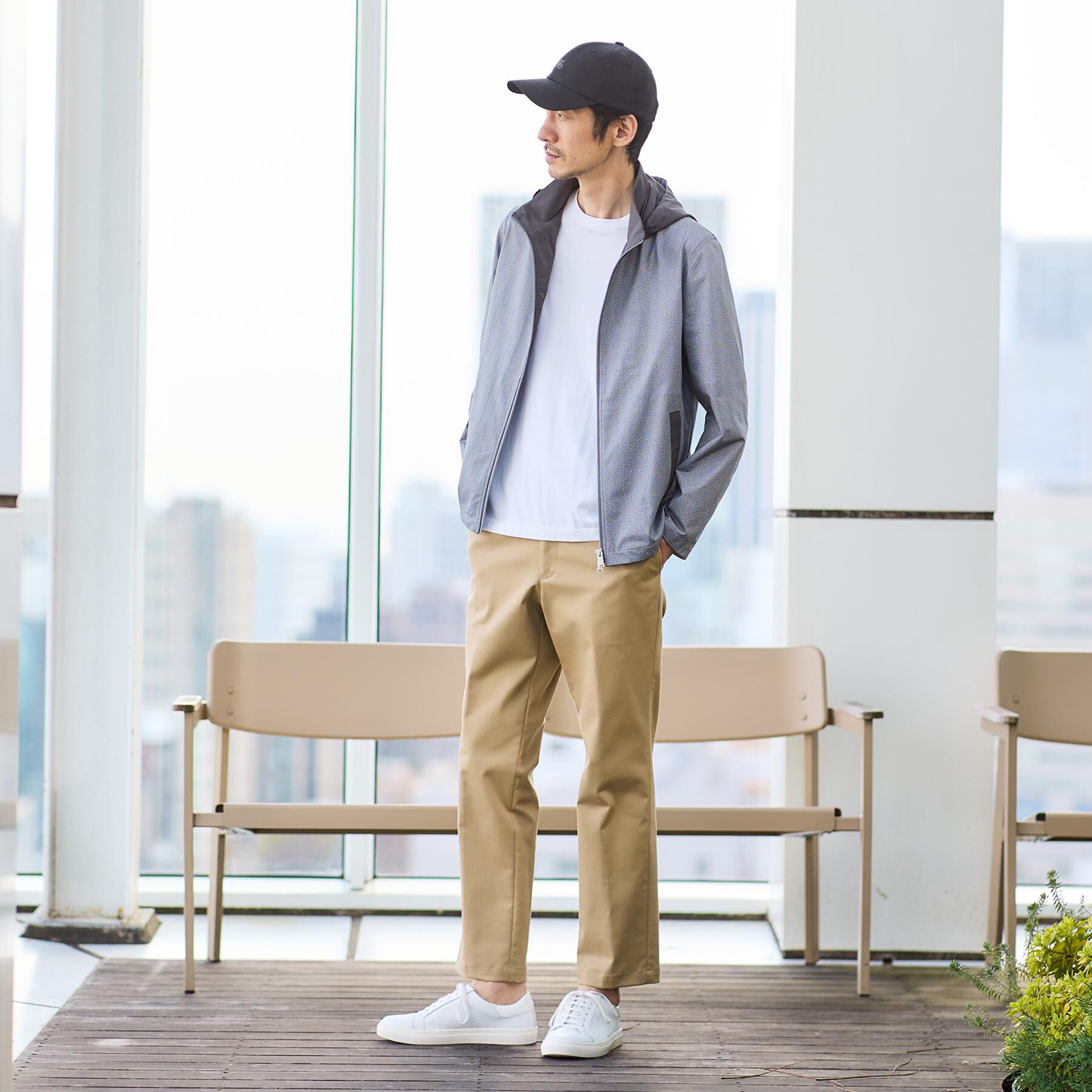 TAKEO KIKUCHI「2WAYアクティブ ライト ブルゾン」|ブルゾン・スタジャン|