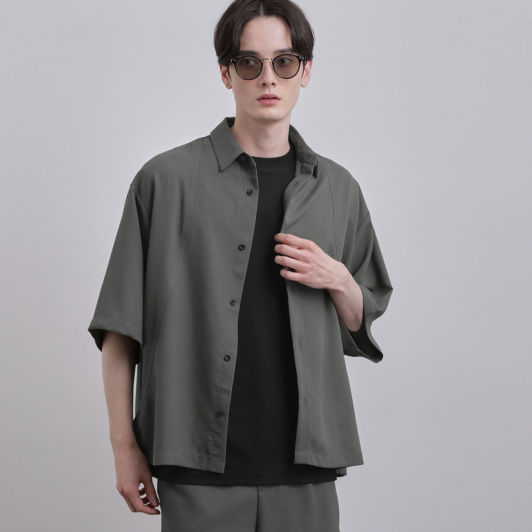 tk.TAKEO KIKUCHI「【UVカット／ストレッチ】NEUTRAXシリーズ 半袖シャツ」|シャツ・ブラウス|