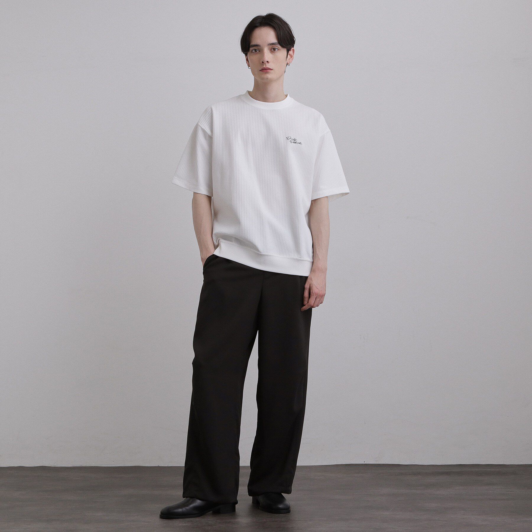 tk.TAKEO KIKUCHI「ポリワッフルカットソー」|Tシャツ・カットソー|