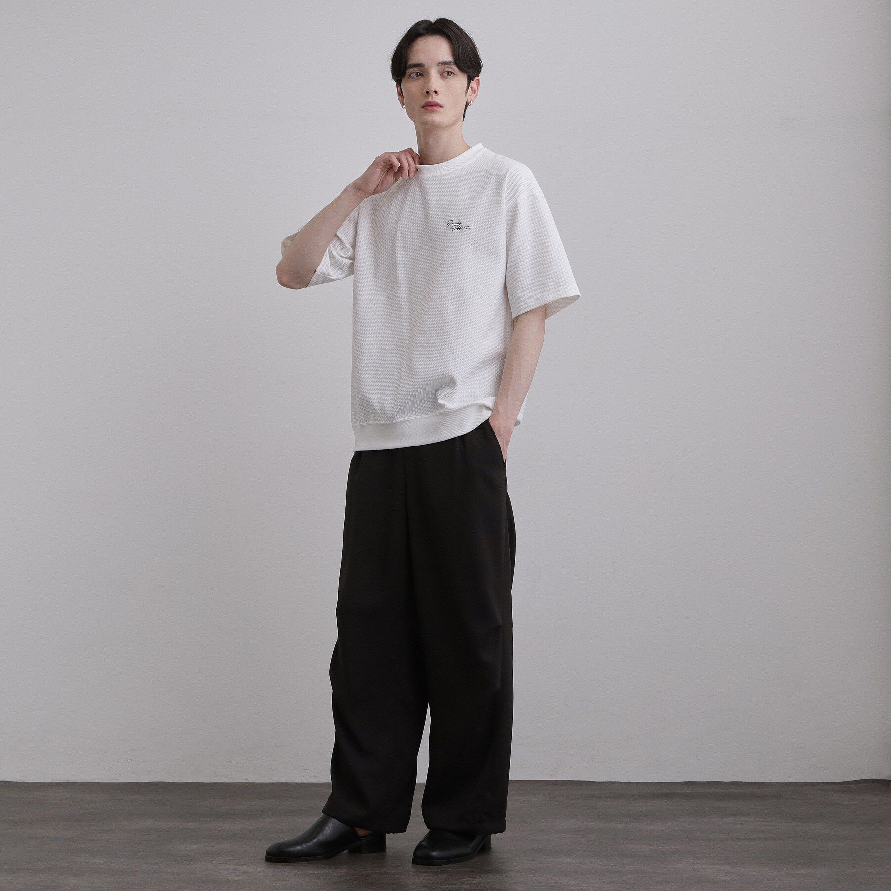 tk.TAKEO KIKUCHI「ポリワッフルカットソー」|Tシャツ・カットソー|