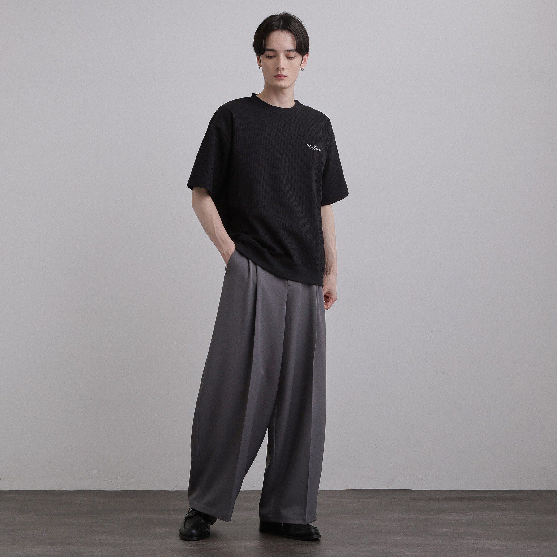 tk.TAKEO KIKUCHI「ポリワッフルカットソー」|Tシャツ・カットソー|