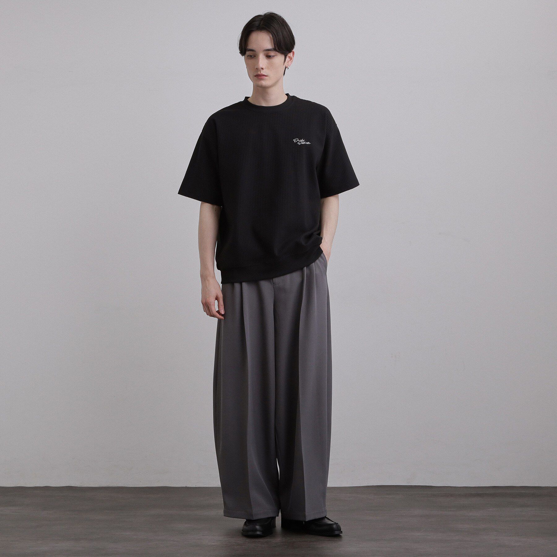 tk.TAKEO KIKUCHI「ポリワッフルカットソー」|Tシャツ・カットソー|