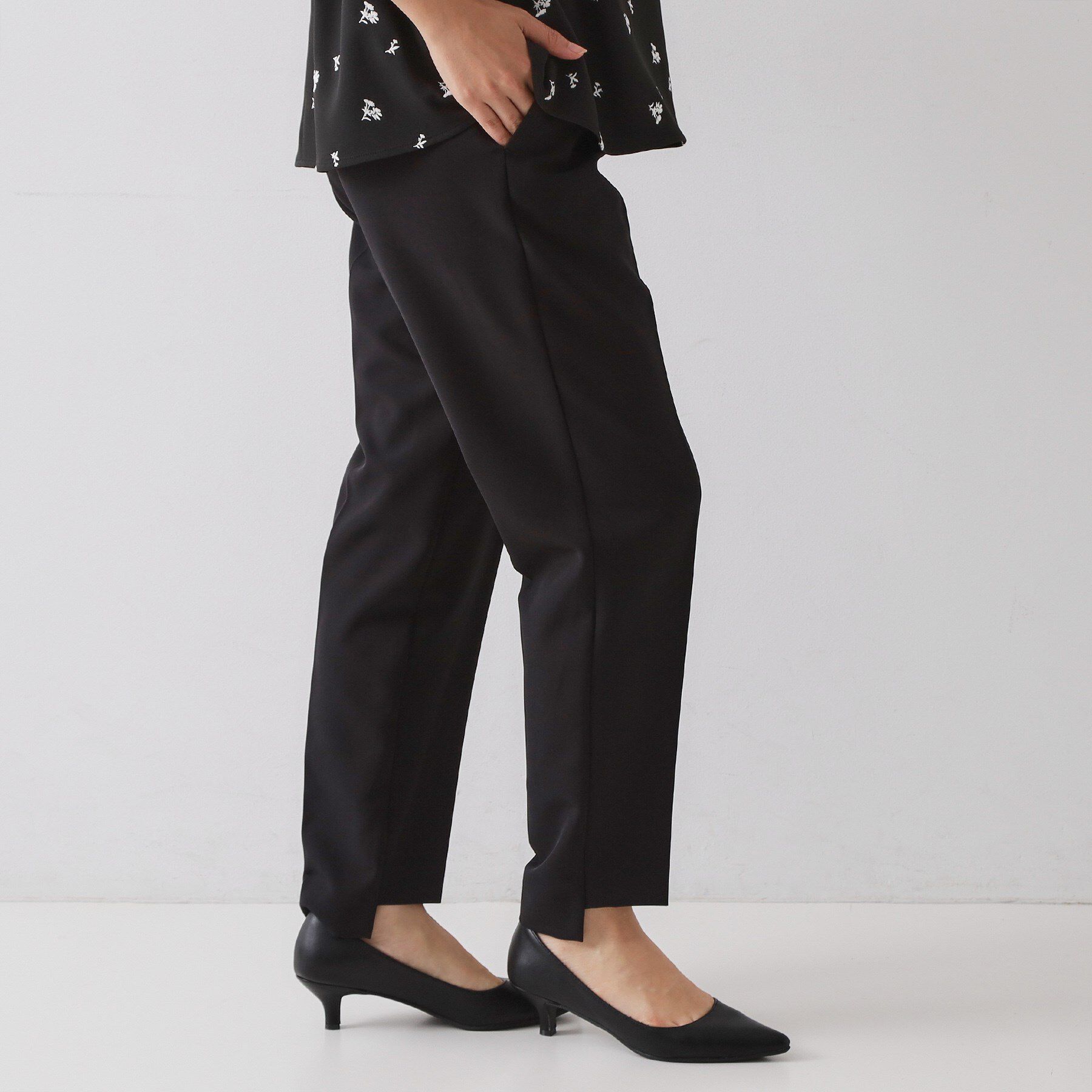 OPAQUE.CLIP「ステップヘムテーパードパンツ/セットアップ対応可【洗濯機OK】」|その他|