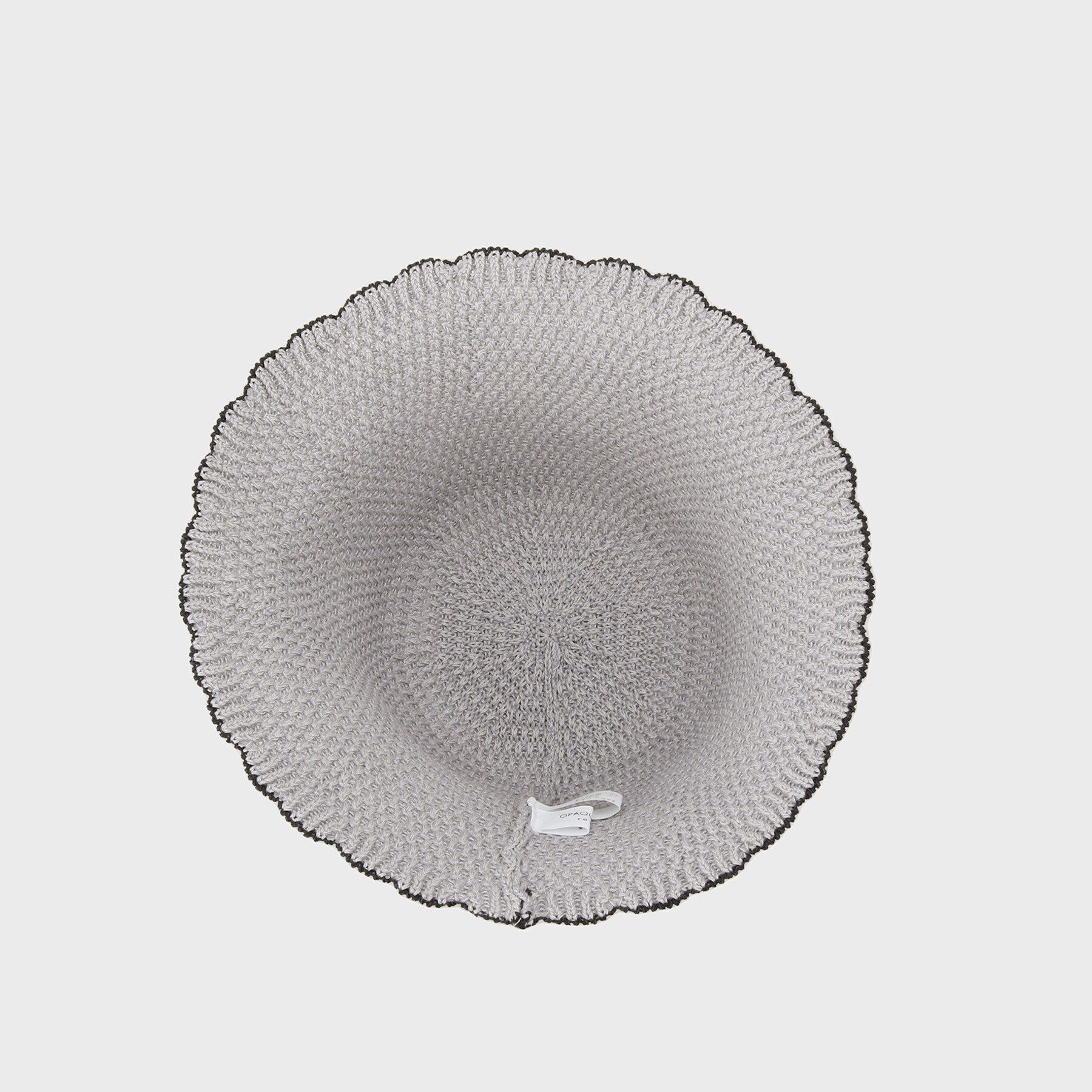 OPAQUE.CLIP「麻混サーモ配色バケットハット」|ハット|