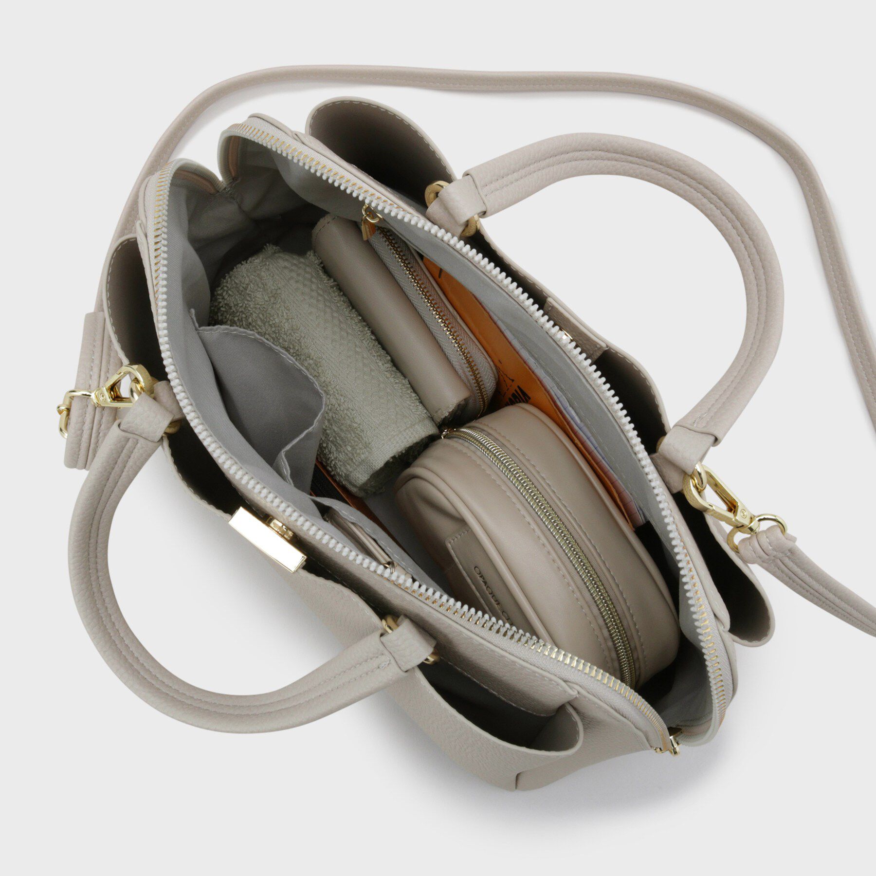 OPAQUE.CLIP「2WAYシュリンクメタルミドルショルダー」|ショルダー・メッセンジャー|