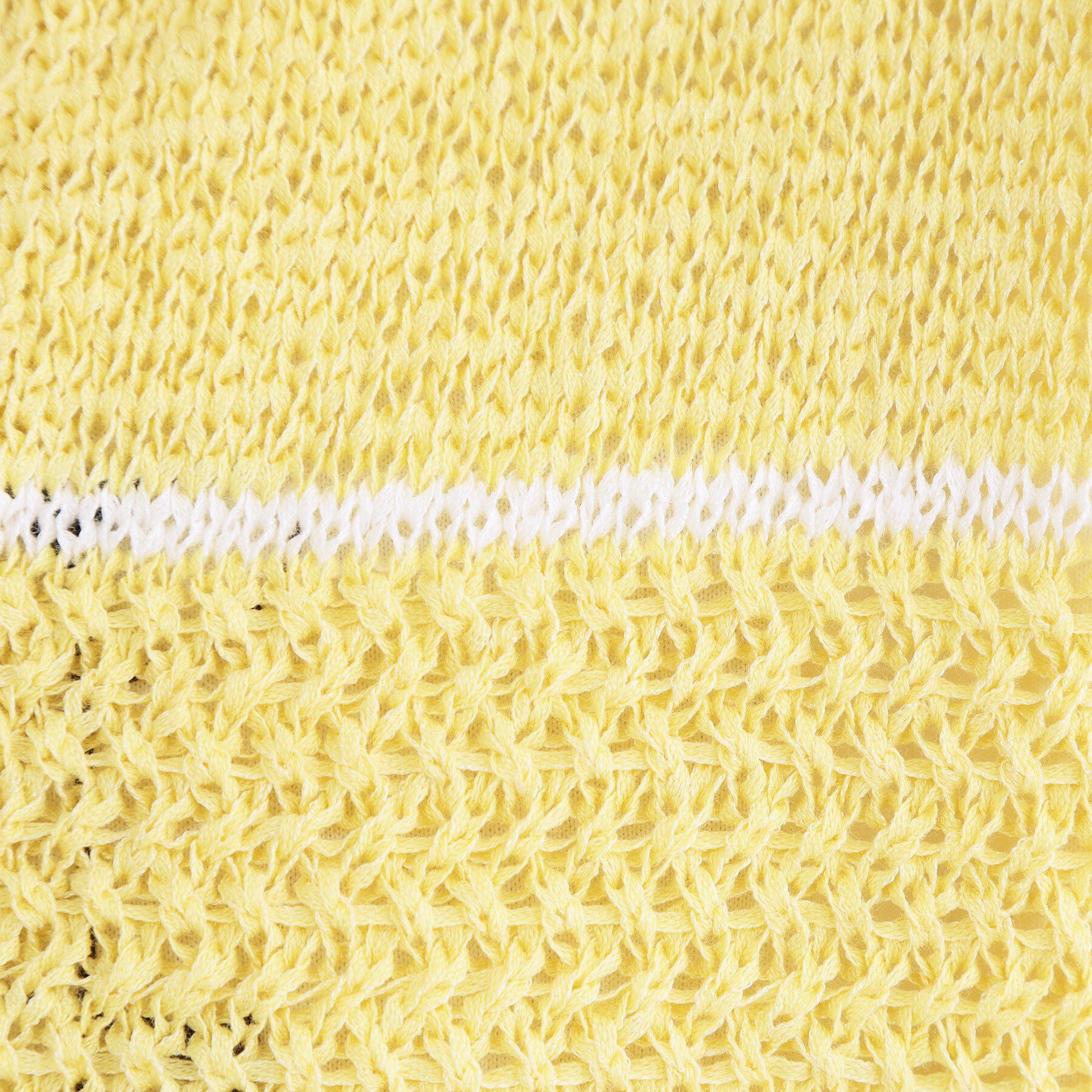 OPAQUE.CLIP「テープヤーンキーネックニット【洗濯機OK】」|ニット・セーター|