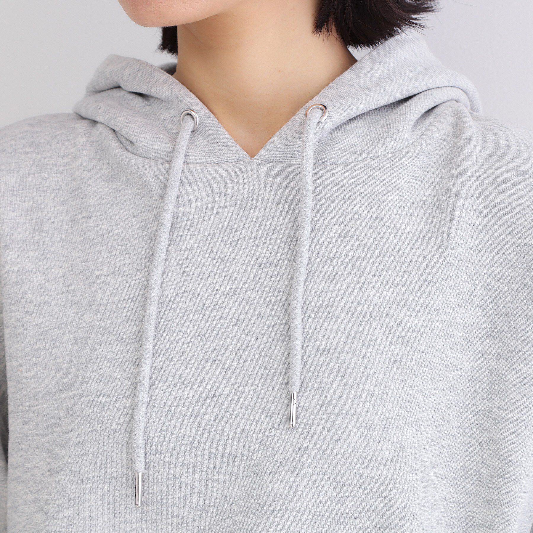 OPAQUE.CLIP「ショート裏毛フーディ【洗濯機OK】」|パーカー|