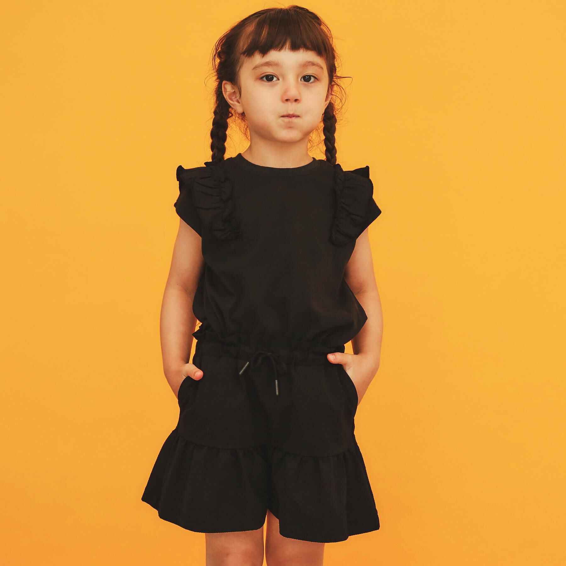 THE SHOP TK「【110－150】涼しい♪フレアキュロットパンツ/洗濯機OK」|キュロット|