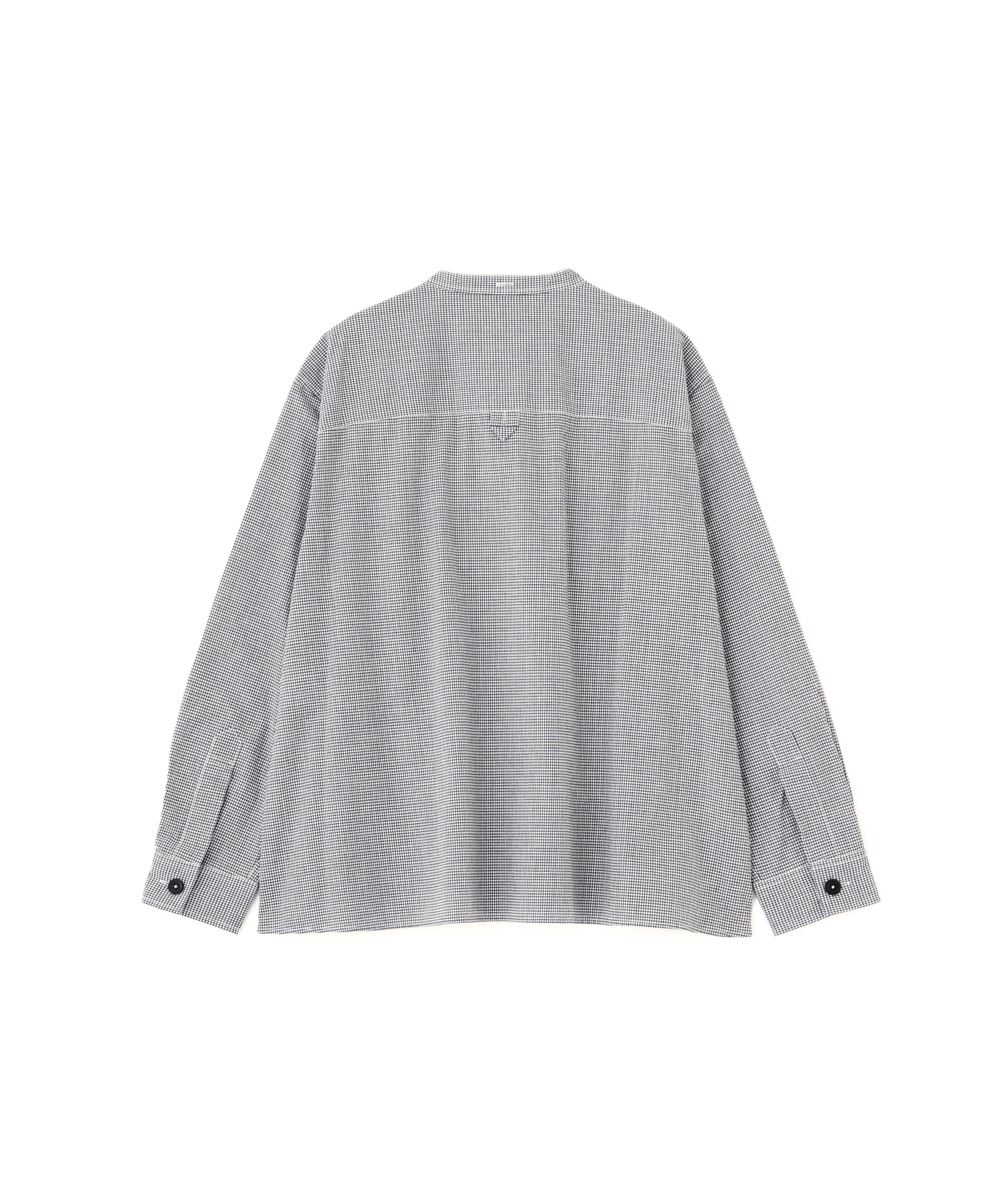 MHL.「TINY GINGHAM COTTON SHIRT」|シャツ・ブラウス|