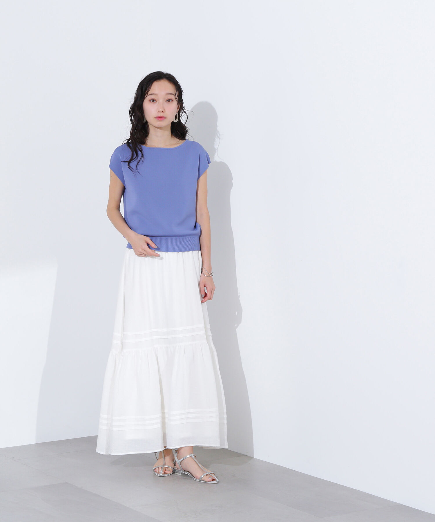  「総針ベーシックシリーズ ボートネックニット」|ニット・セーター|