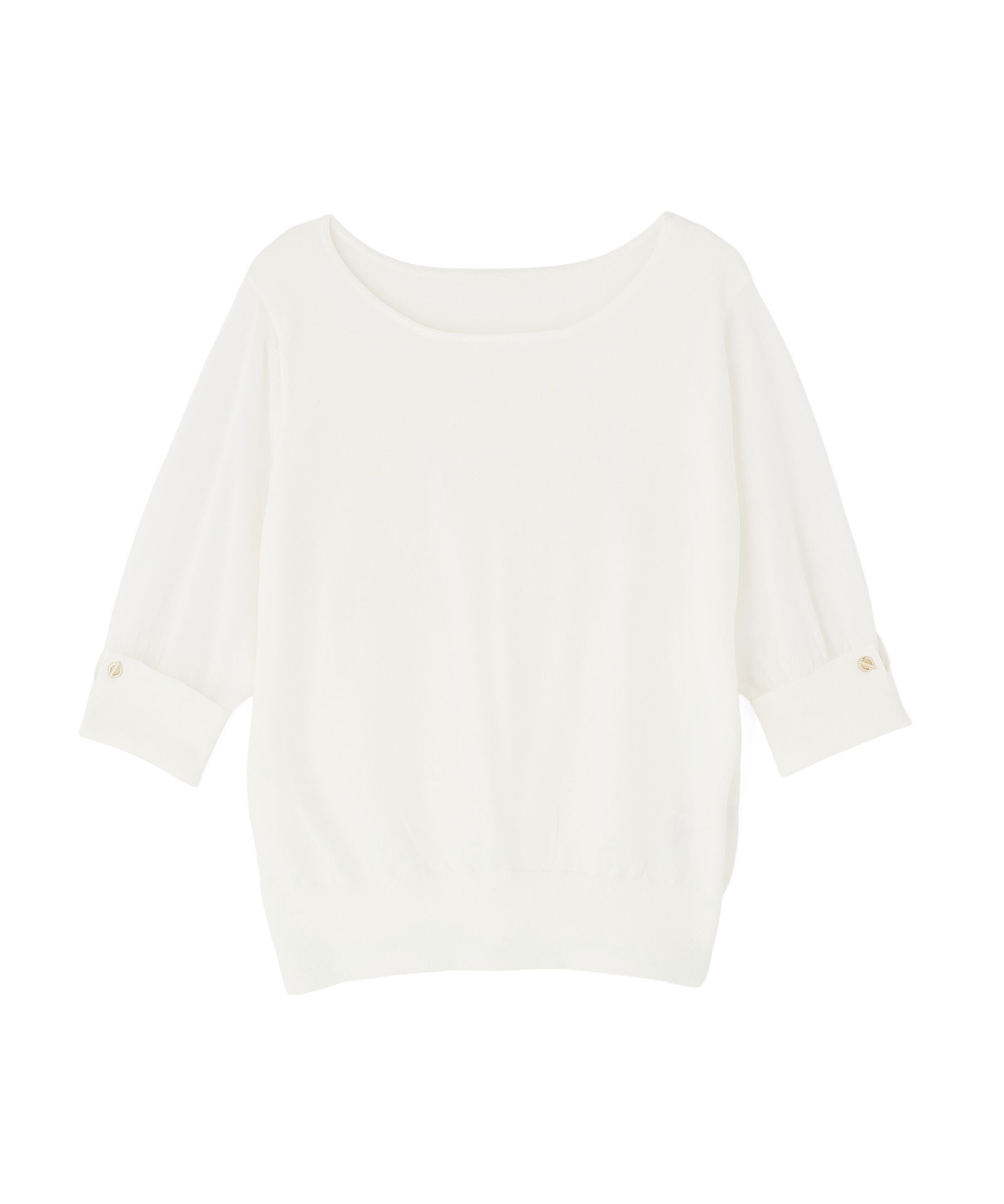  「シアースリーブハトメカフスニット」|ニット・セーター|