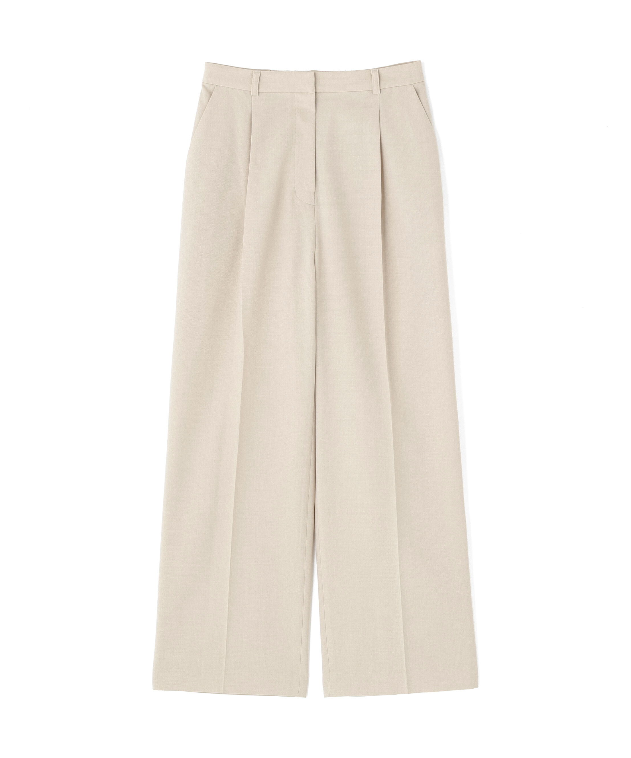  「リネンライクタックワイドパンツ」|その他|