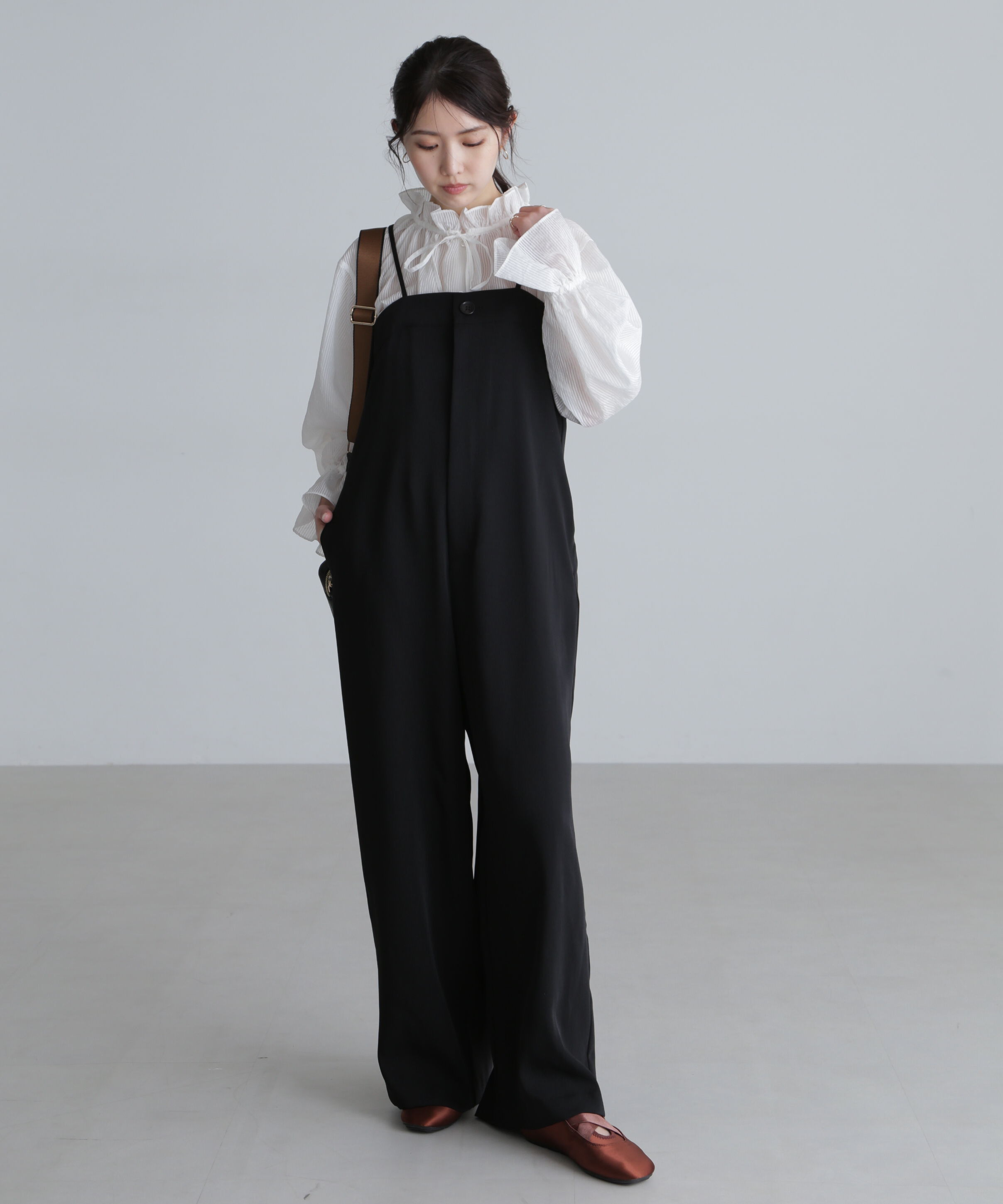  「キャミストラップサロペット」|ワンピース|