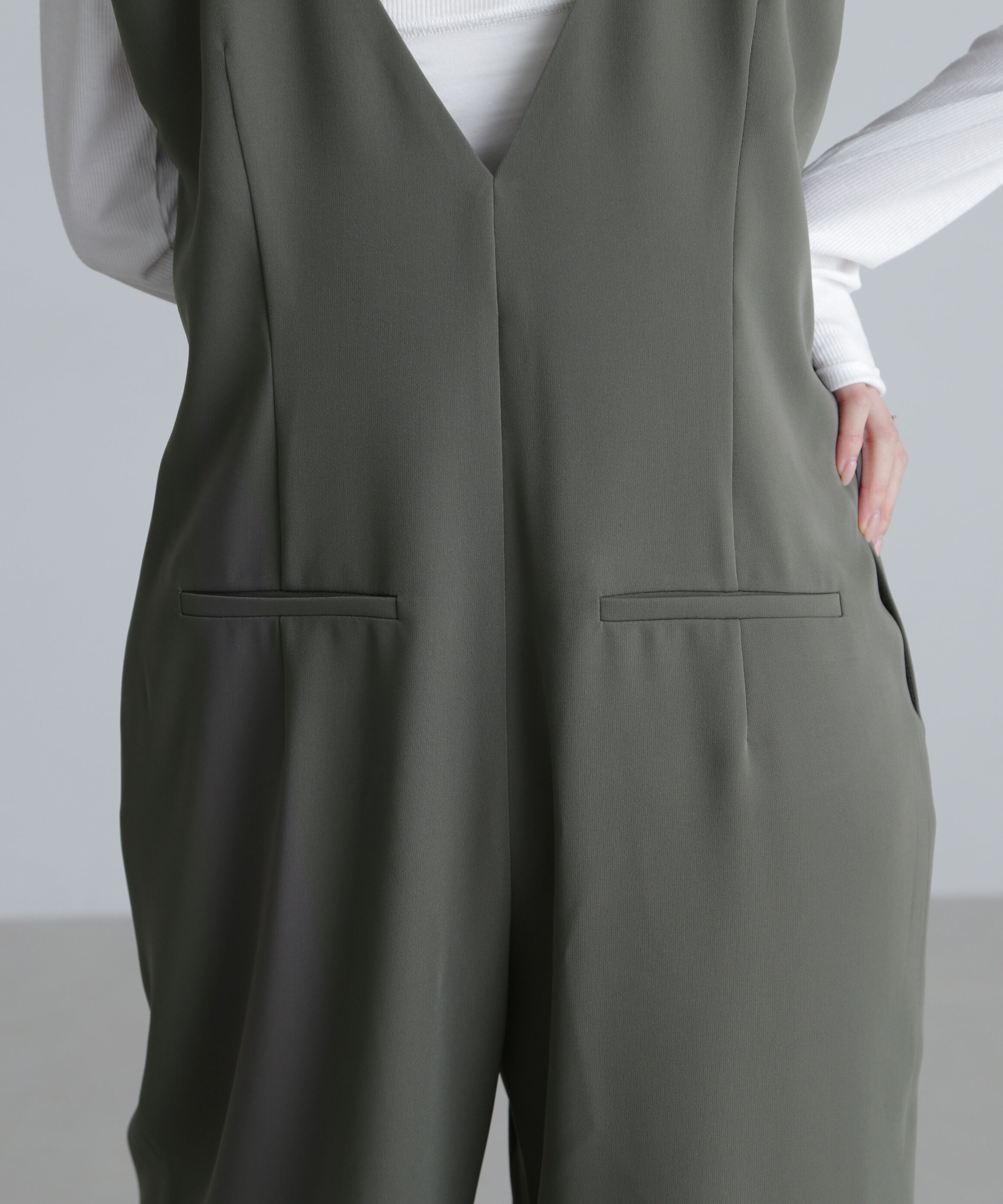  「キャミストラップサロペット」|ワンピース|