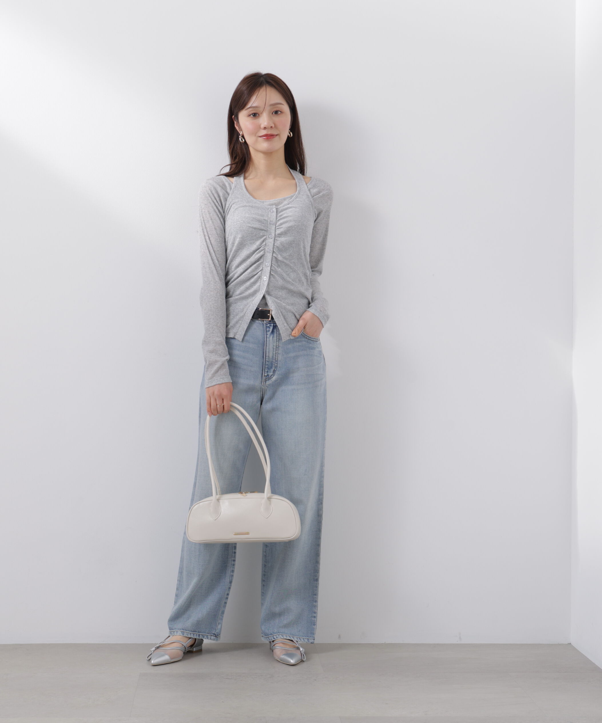 PROPORTION BODY DRESSING「〈a/mie〉ホルターネックカット SETUP　26SS」|Tシャツ・カットソー|