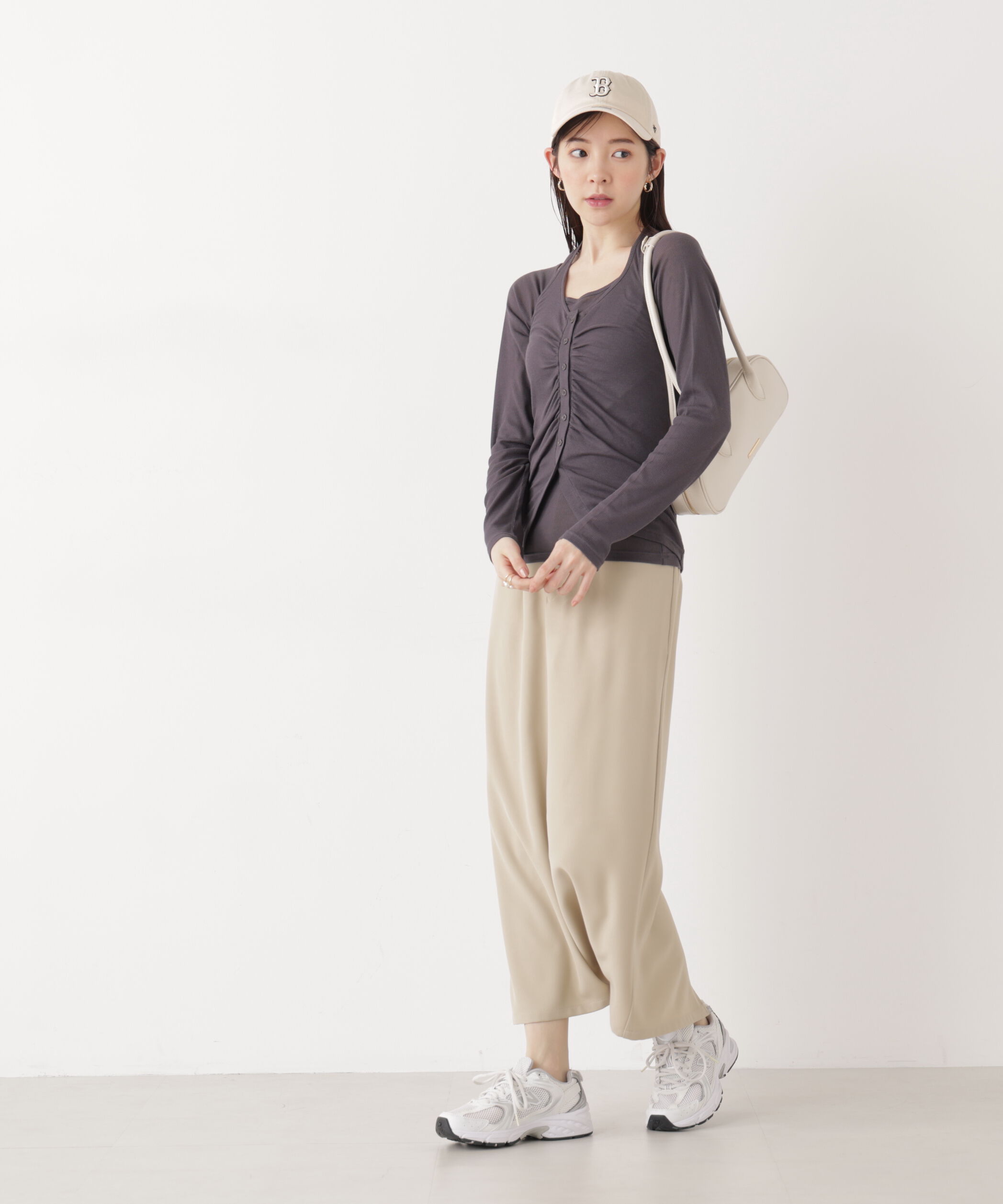 PROPORTION BODY DRESSING「〈a/mie〉ホルターネックカット SETUP　26SS」|Tシャツ・カットソー|
