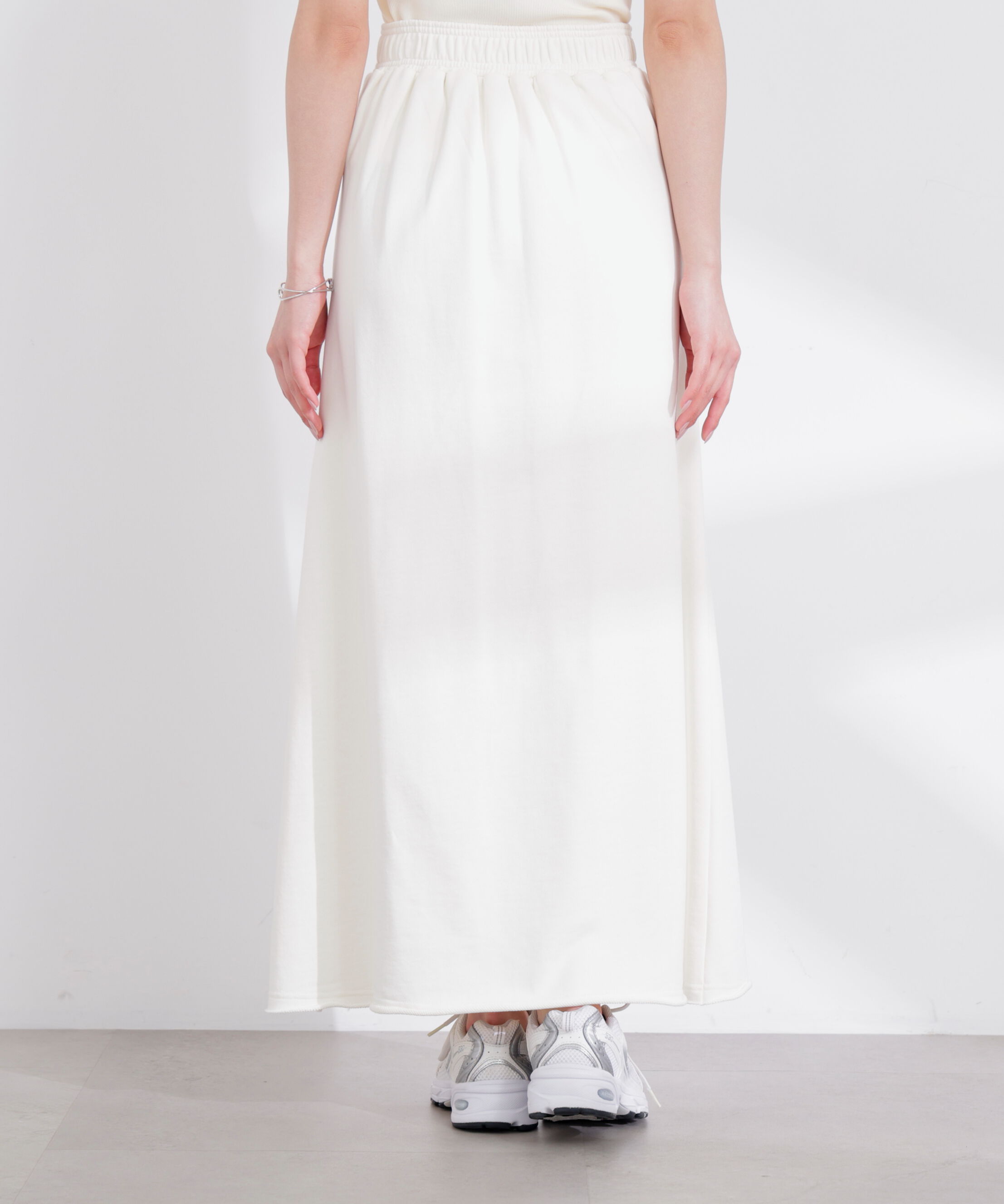 PROPORTION BODY DRESSING「〈a/mie〉裏毛ナロースカート 26SS」|スカート|