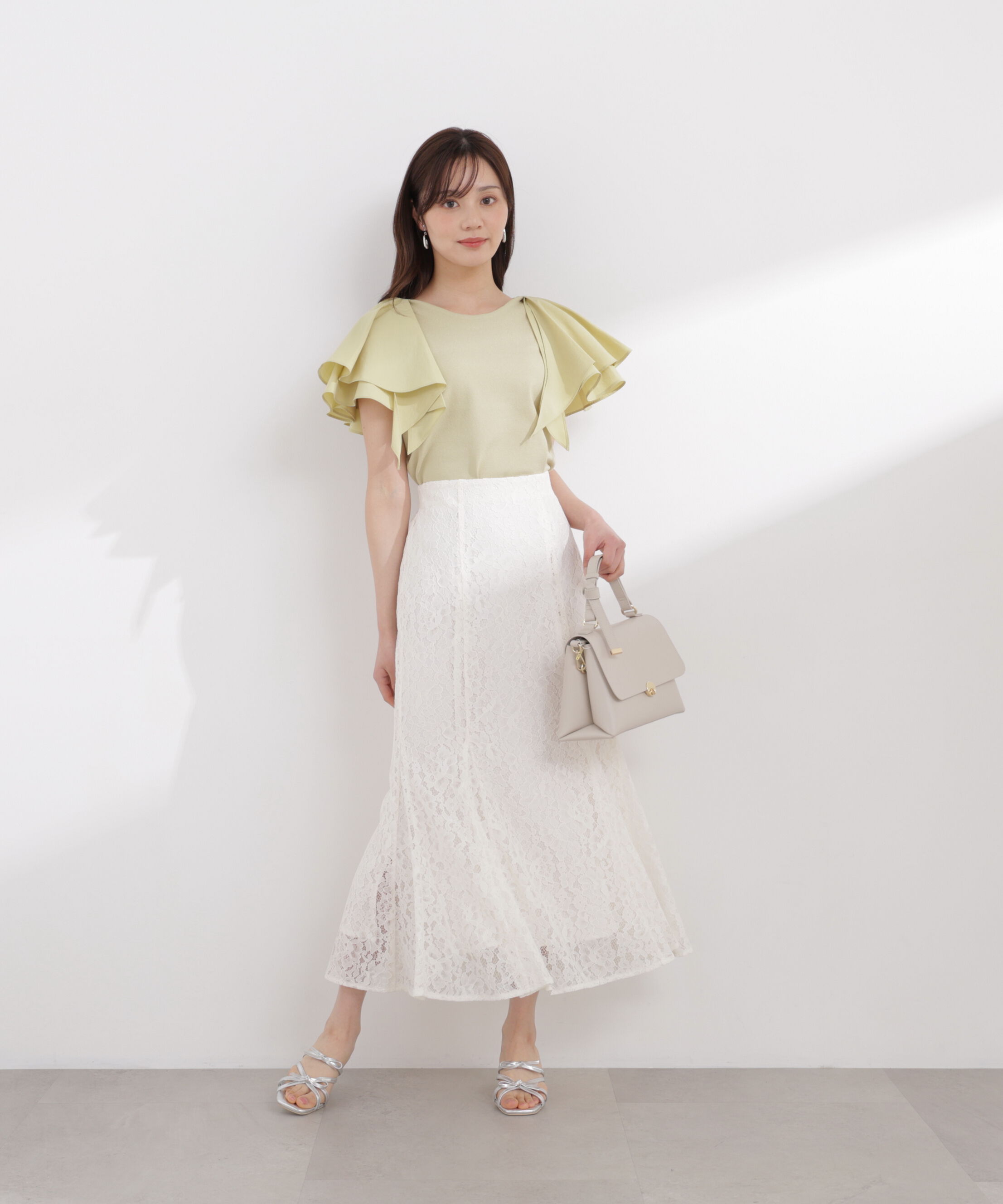 PROPORTION BODY DRESSING「レースマーメイドスカート 26SS」|スカート|