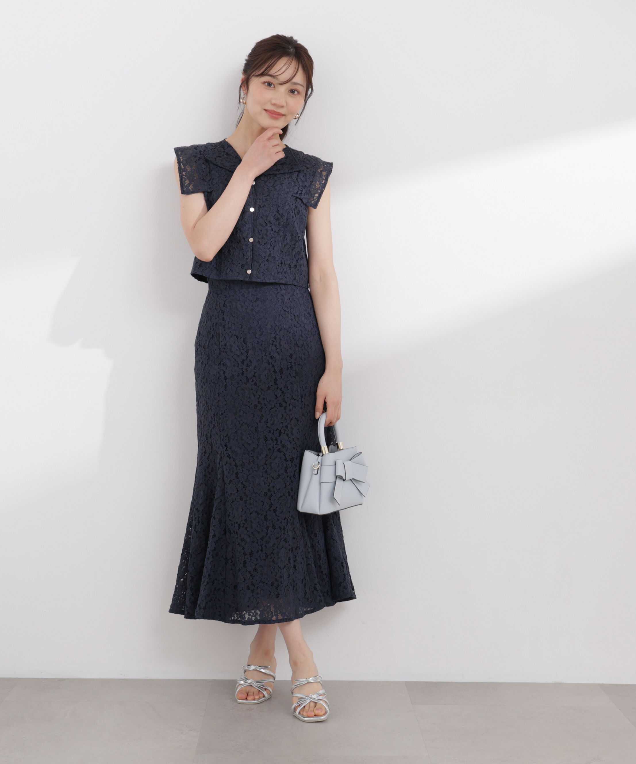 PROPORTION BODY DRESSING「レースマーメイドスカート 26SS」|スカート|