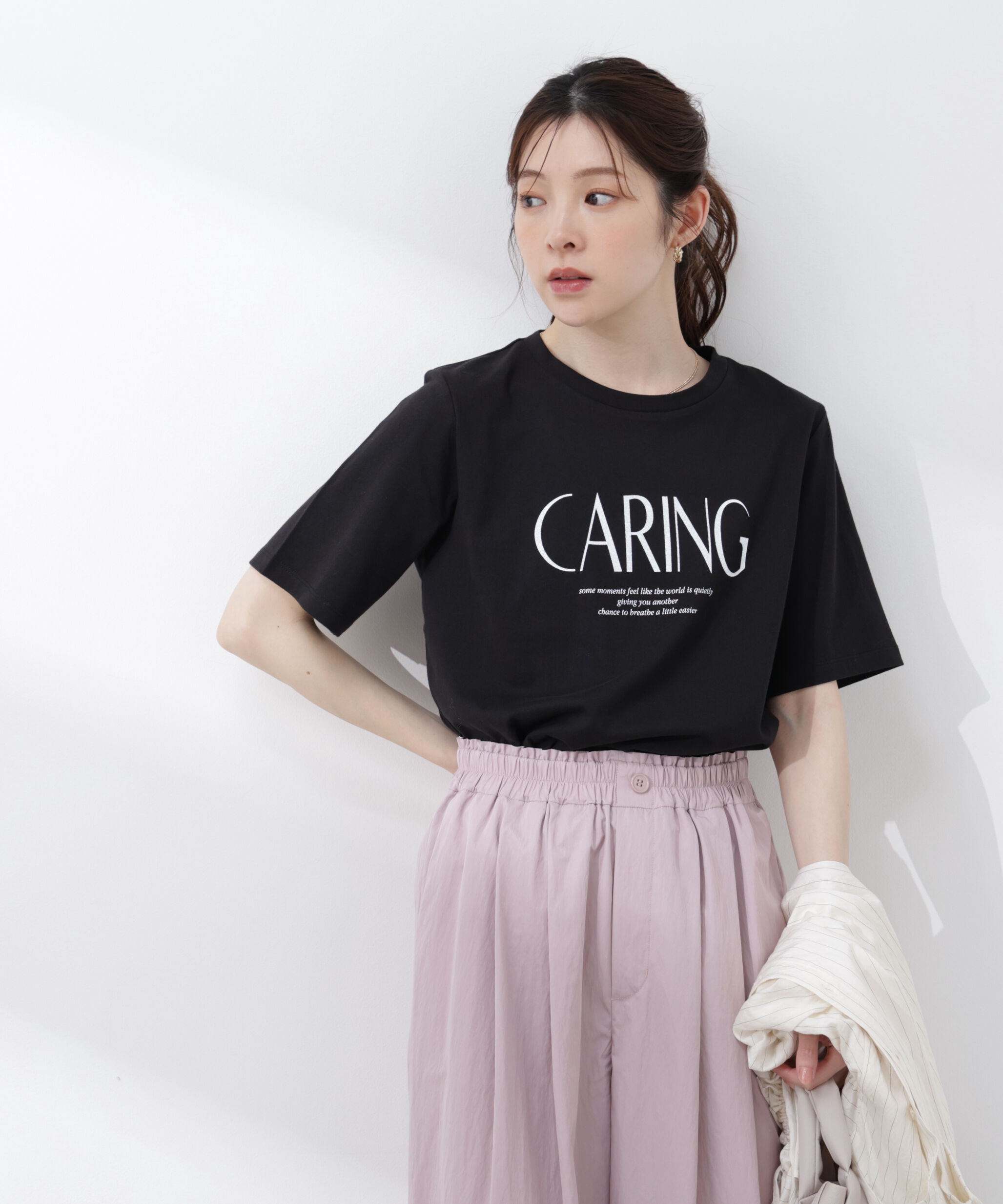 PROPORTION BODY DRESSING「〈a/mie〉グラフィックTシャツ 26SS」|Tシャツ・カットソー|