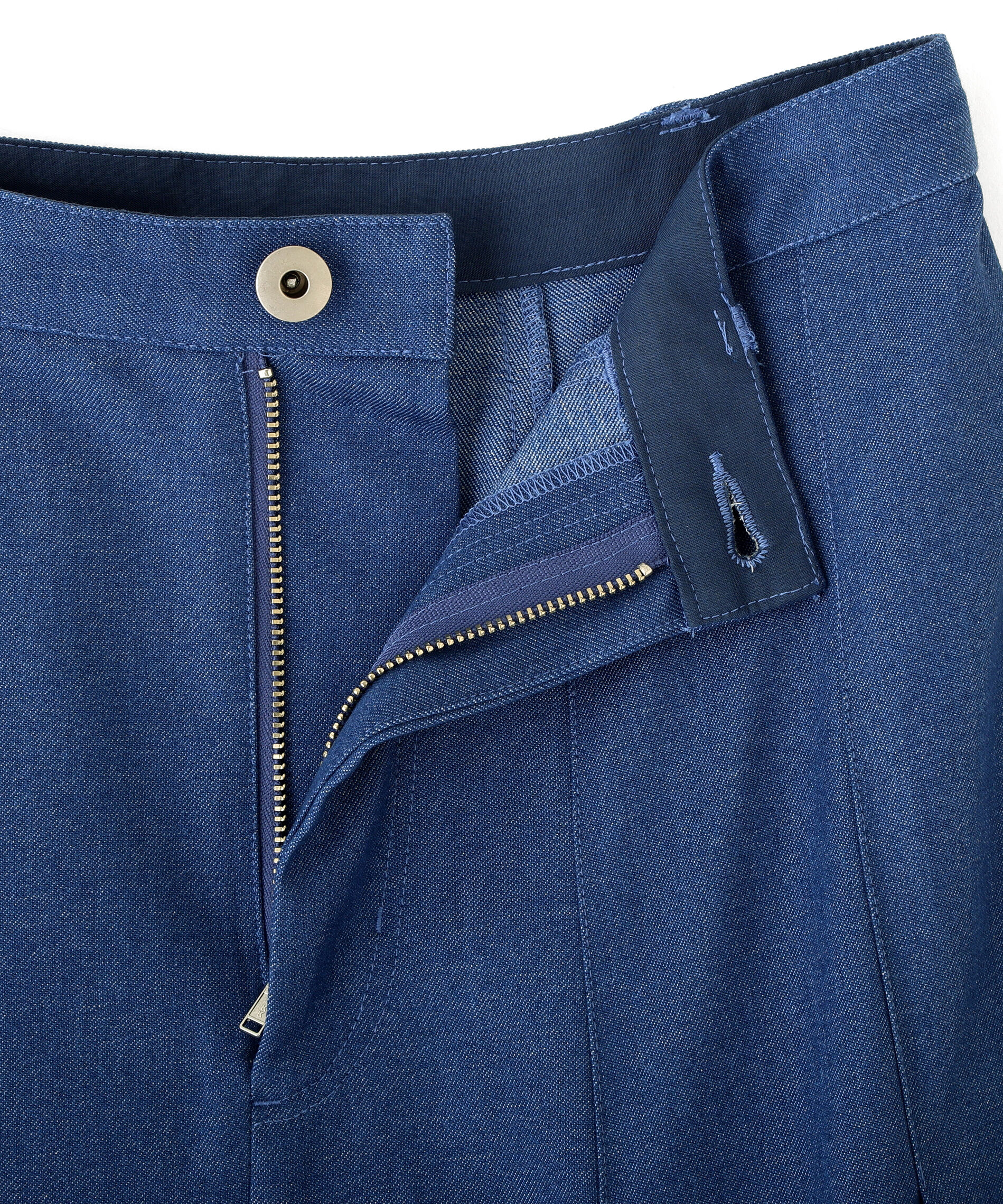 PROPORTION BODY DRESSING「《EDIT COLOGNE》デニムライクプリーツスカート 26SS」|スカート|