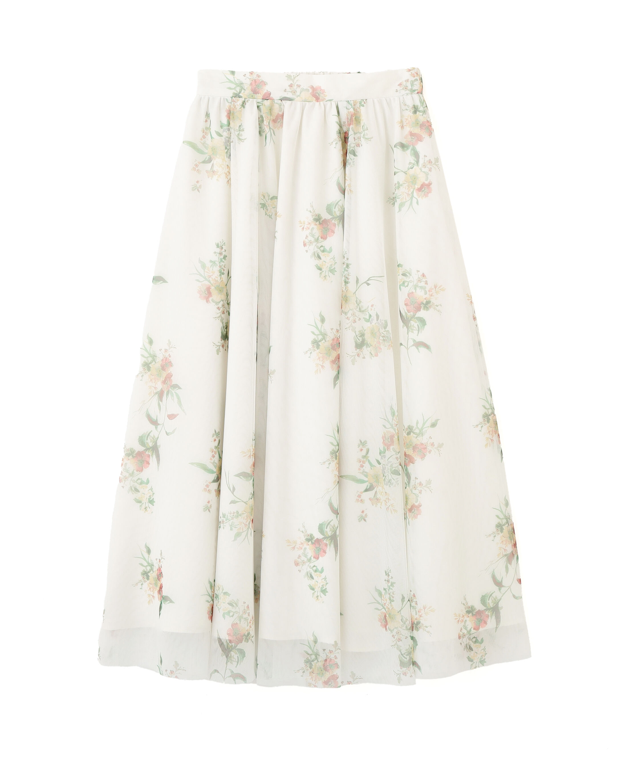 PROPORTION BODY DRESSING「花柄チュールスカート 26SS」|スカート|