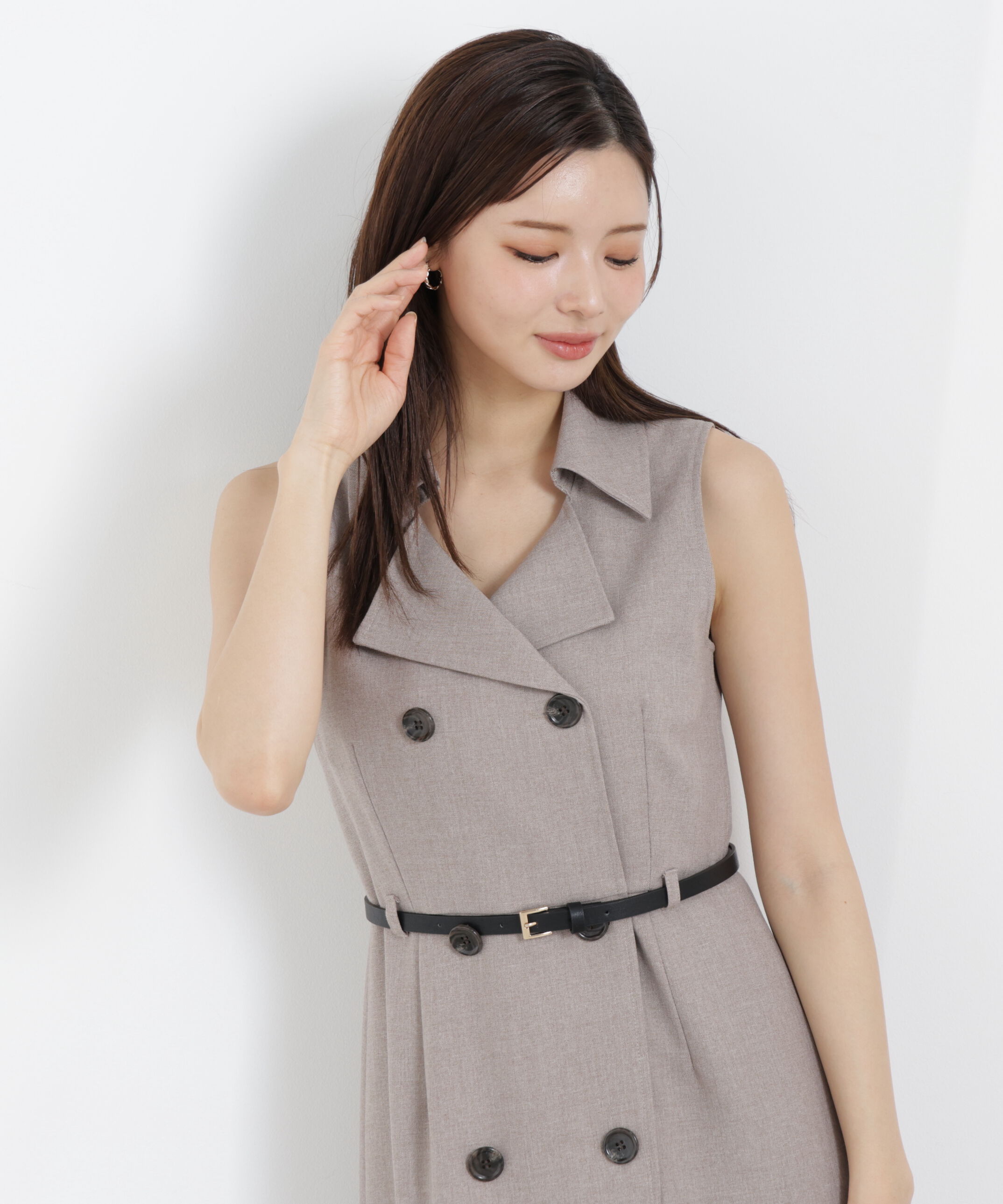 PROPORTION BODY DRESSING「トレンチジャンスカワンピース　26SS」|ワンピース|