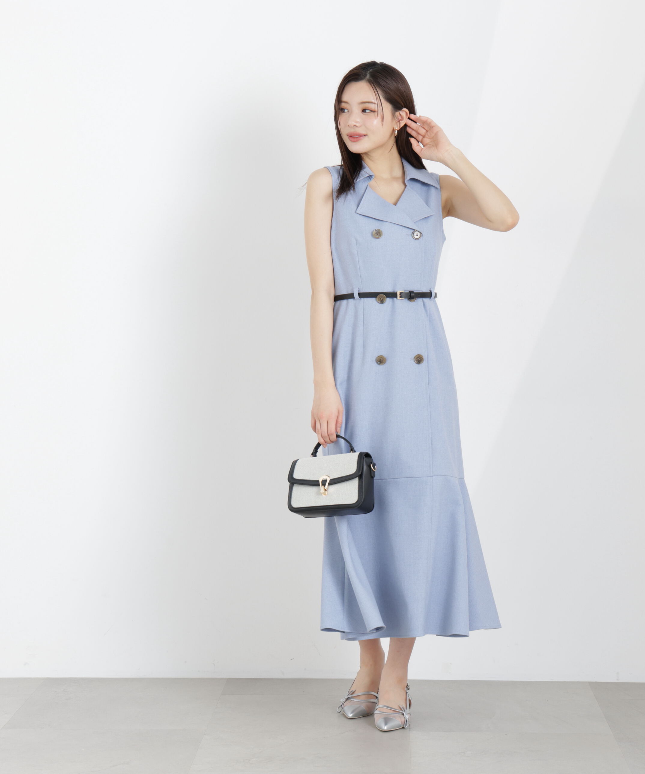 PROPORTION BODY DRESSING「トレンチジャンスカワンピース　26SS」|ワンピース|