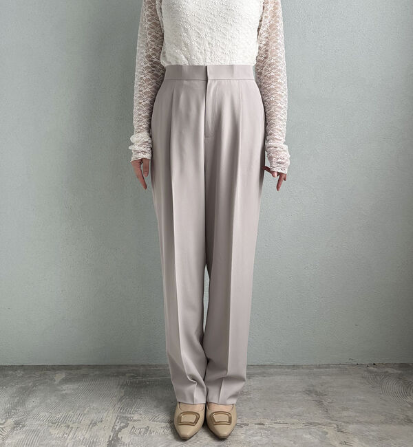 Doux archives「＇【セットアップ対応】ストレッチセンタープレスパンツ&rsquo;」|チノ|