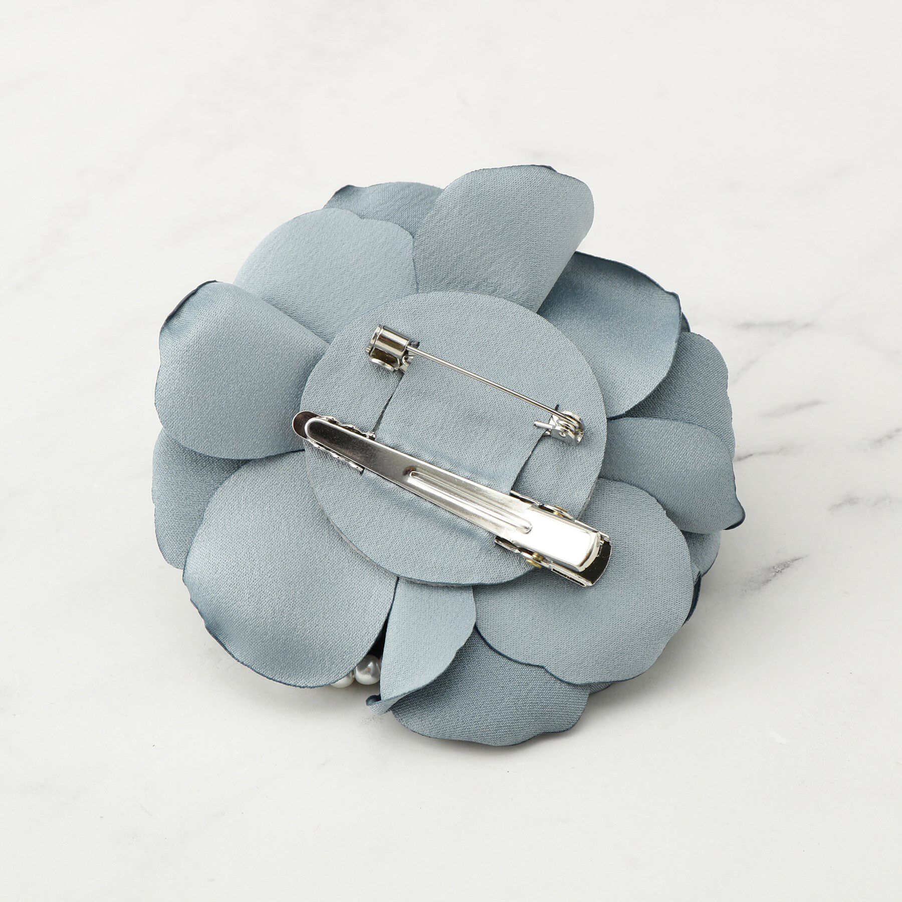 SHOO･LA･RUE「【セレモニー】サテンコサージュ」|ブローチ・コサージュ|