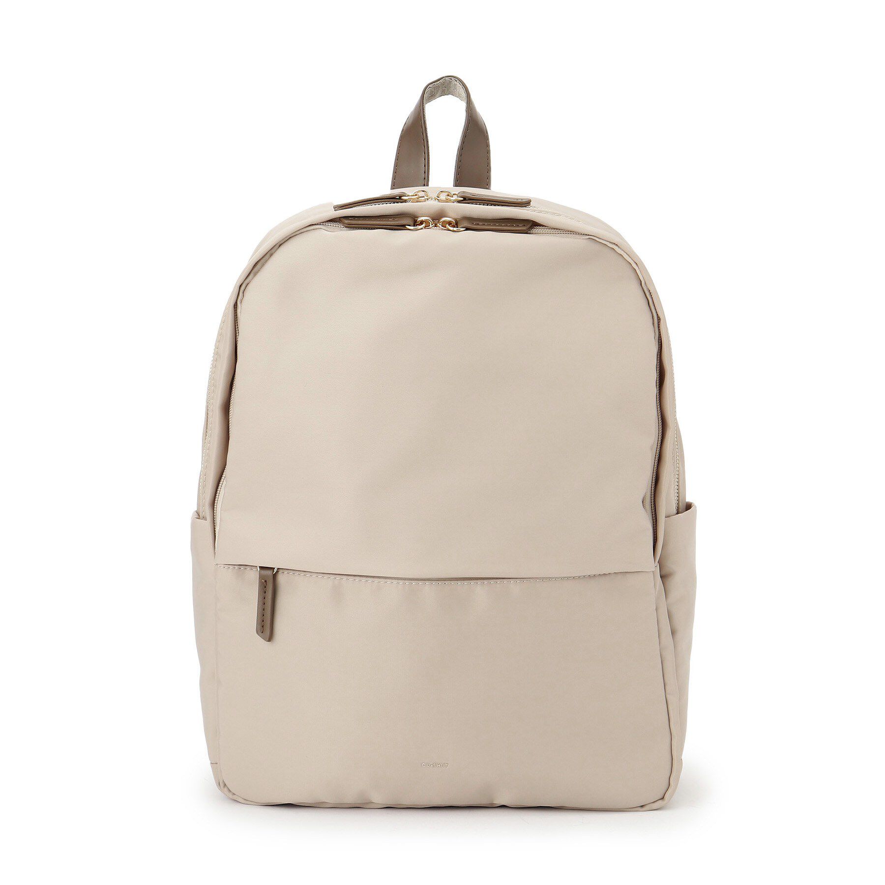 ITS&rsquo;DEMO「【収納アドバイザー監修】合皮コンビリュック」|リュック|